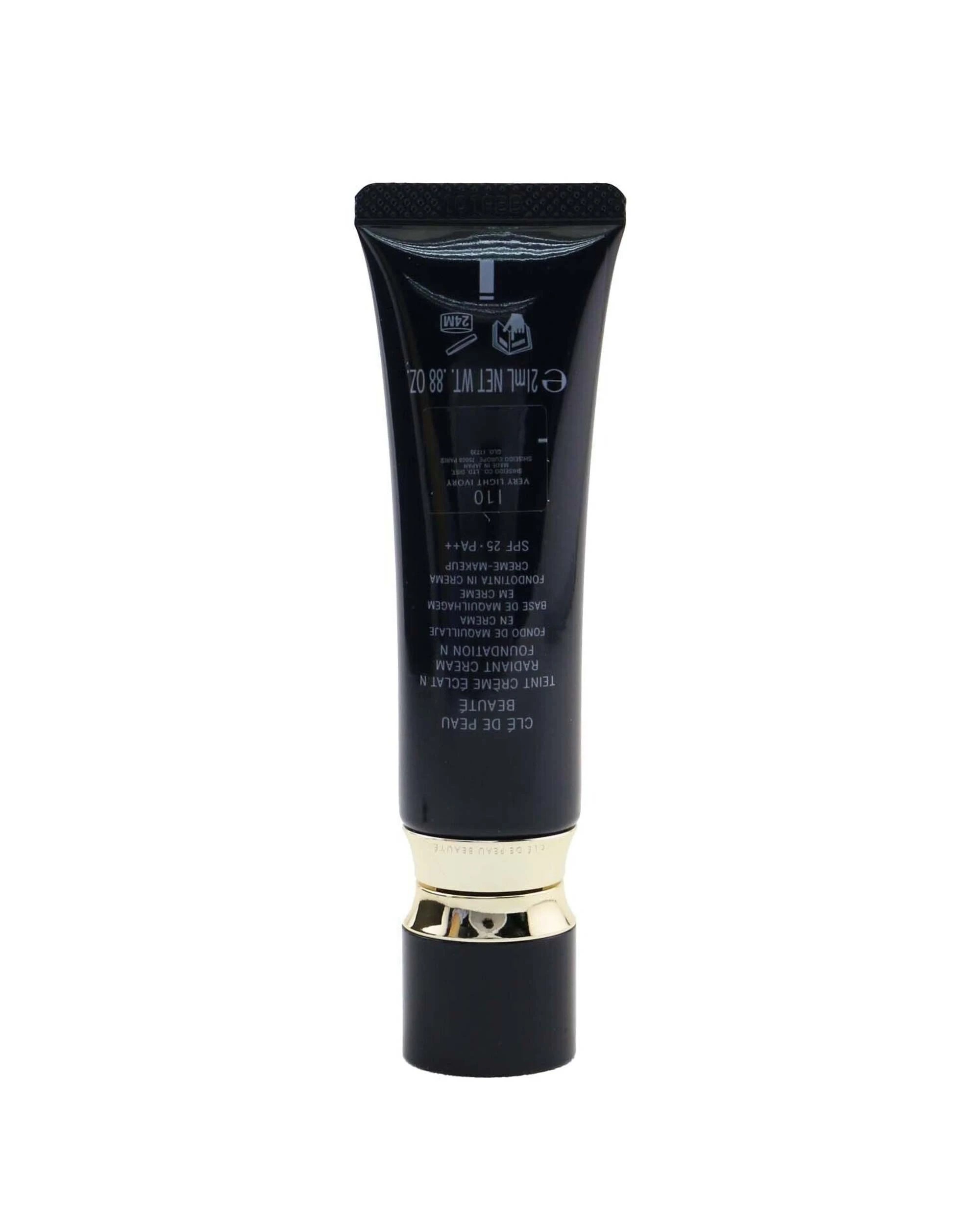 3 Cle De Peau Radiant Cream Foundation N SPF 25 - # 21ml/0.88oz - White, 3 of 4