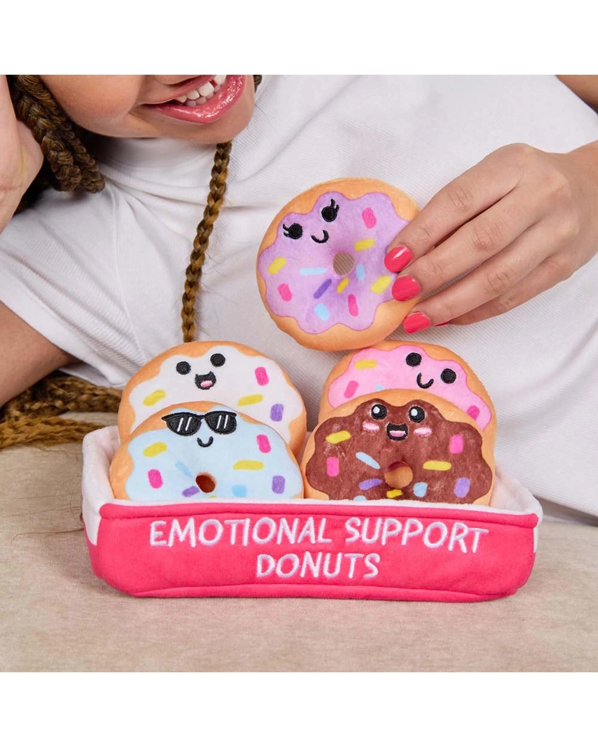 9 Emotional Support Donuts Plush Set, 9 of 10