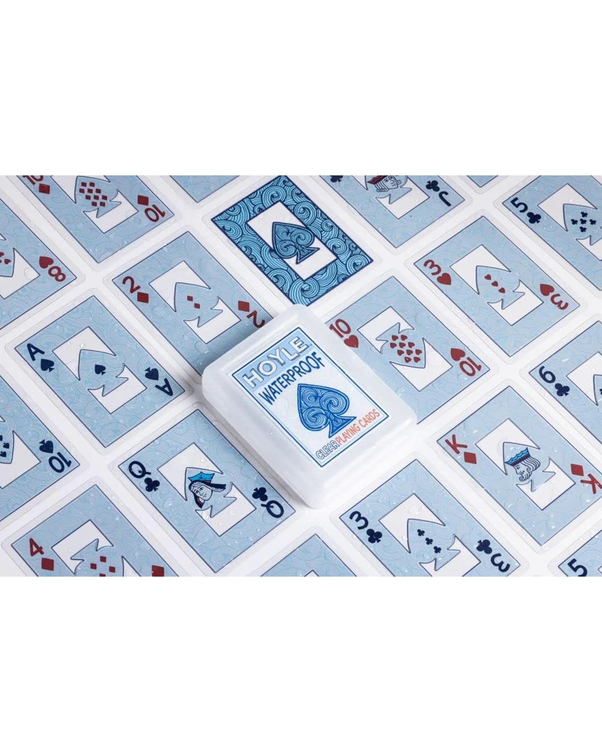 3 Hoyle Waterproof Clear Playing Cards, 3 of 6