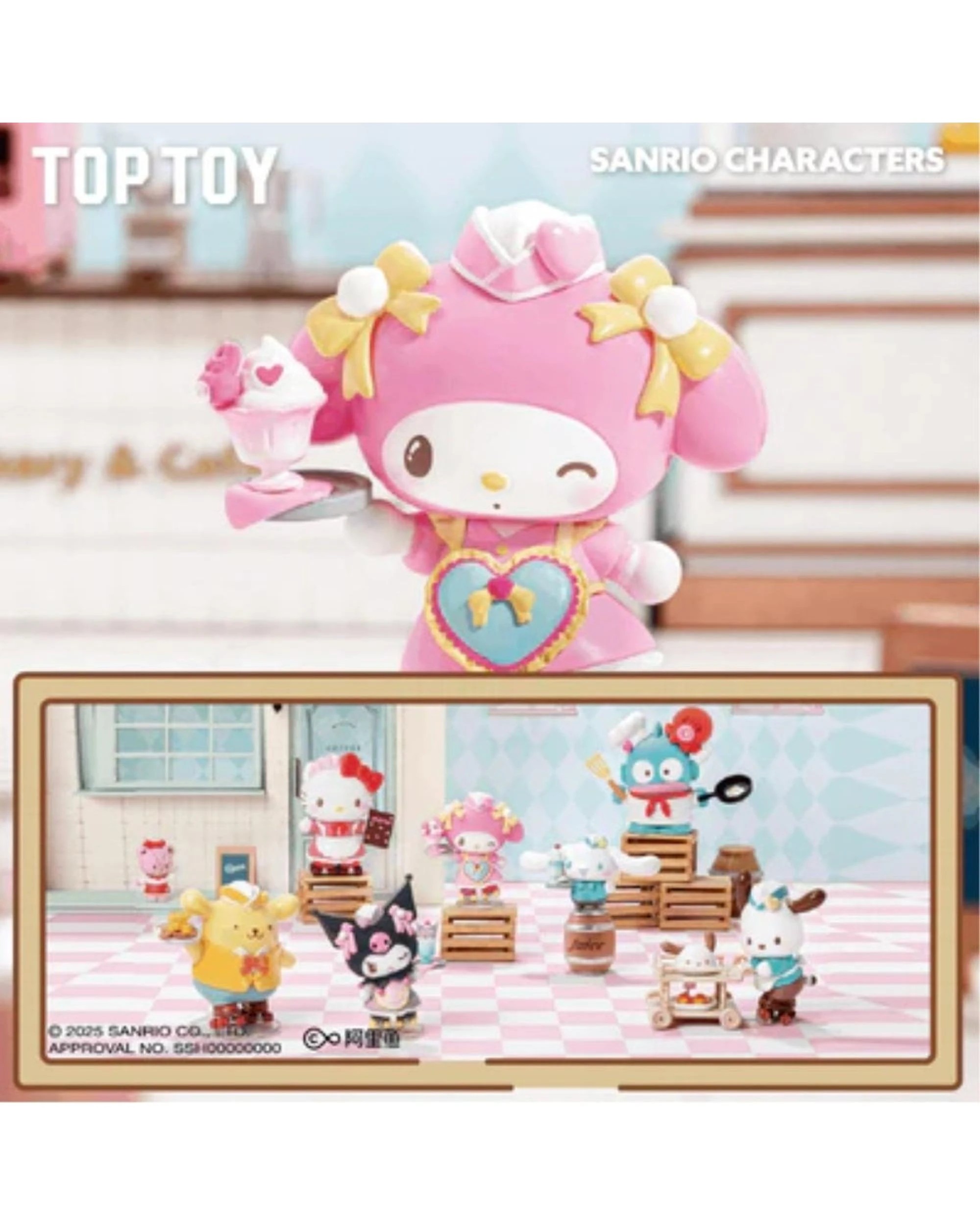 2 Sanrio Characters Roller Skating Restaurant Series Blind Box, 2 of 10