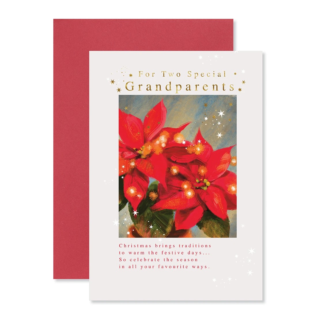 1 Hallmark Christmas Card - For Two Special Grandparents, 1 of 3