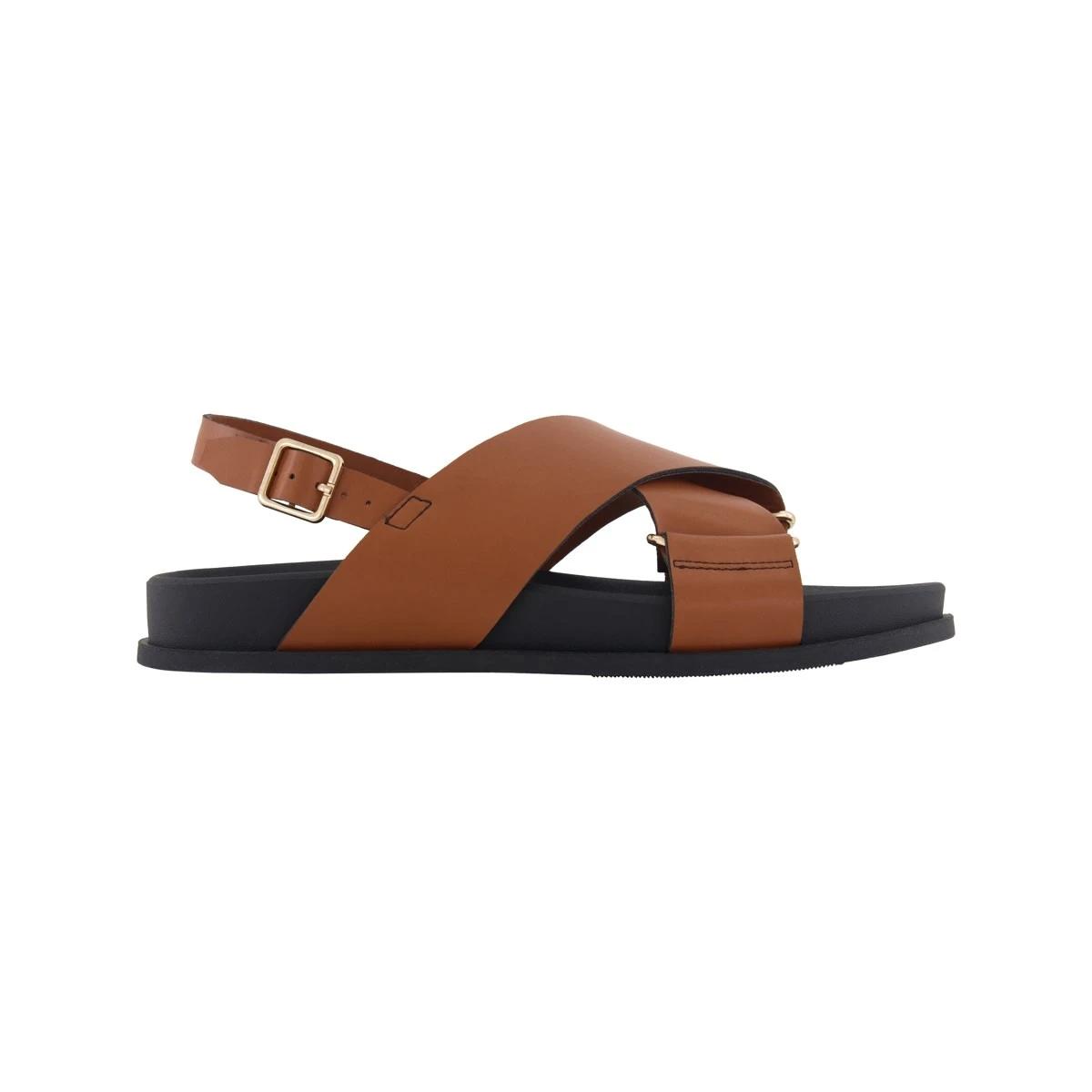 1 Crossover Comfort Sandals CHESTNUT TAN, 1 of 3