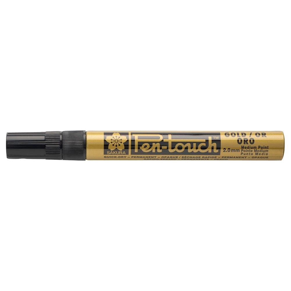 2 Sakura Pen-touch Paint Marker 2mm Gold, 2 of 6