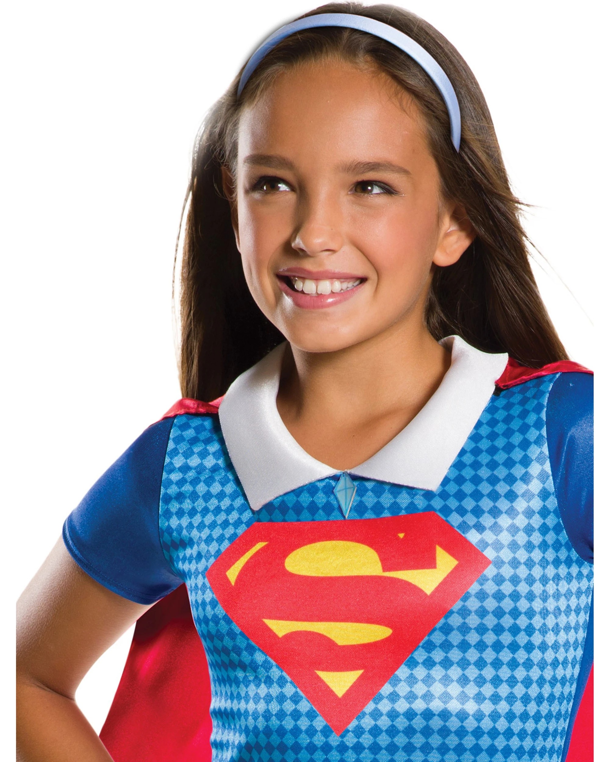 2 Dc Comics Supergirl Dcshg Kids Classic Dress Size M - Multi, 2 of 3