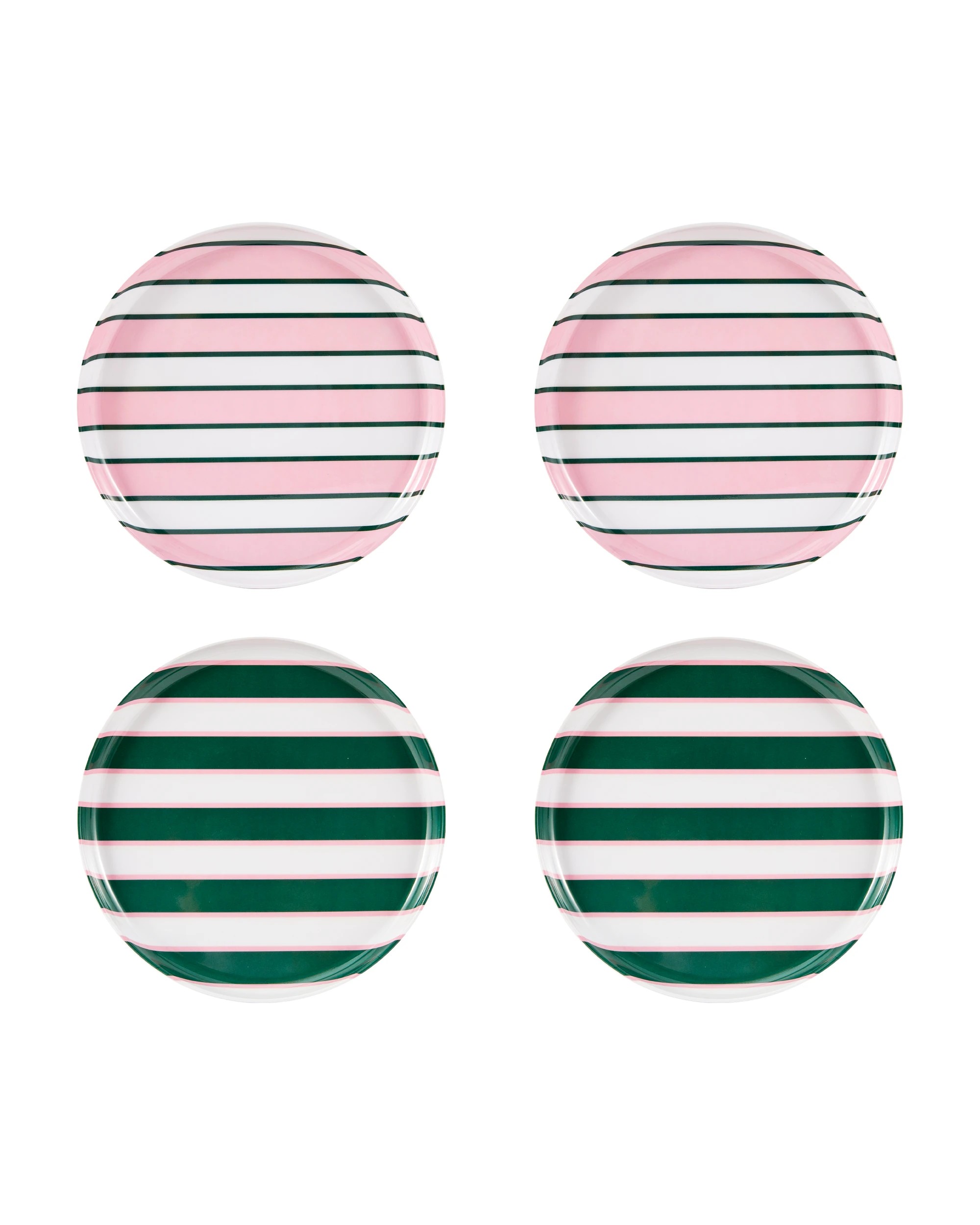 1 4 Pack Summer Vacay Dinner Plates, 1 of 7