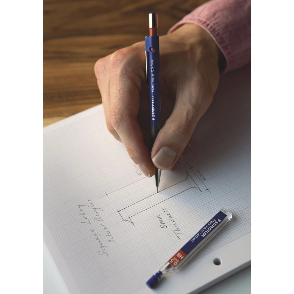 2 Staedtler Mars Micro 775 Mechanical Pencil 0.5mm, 2 of 9