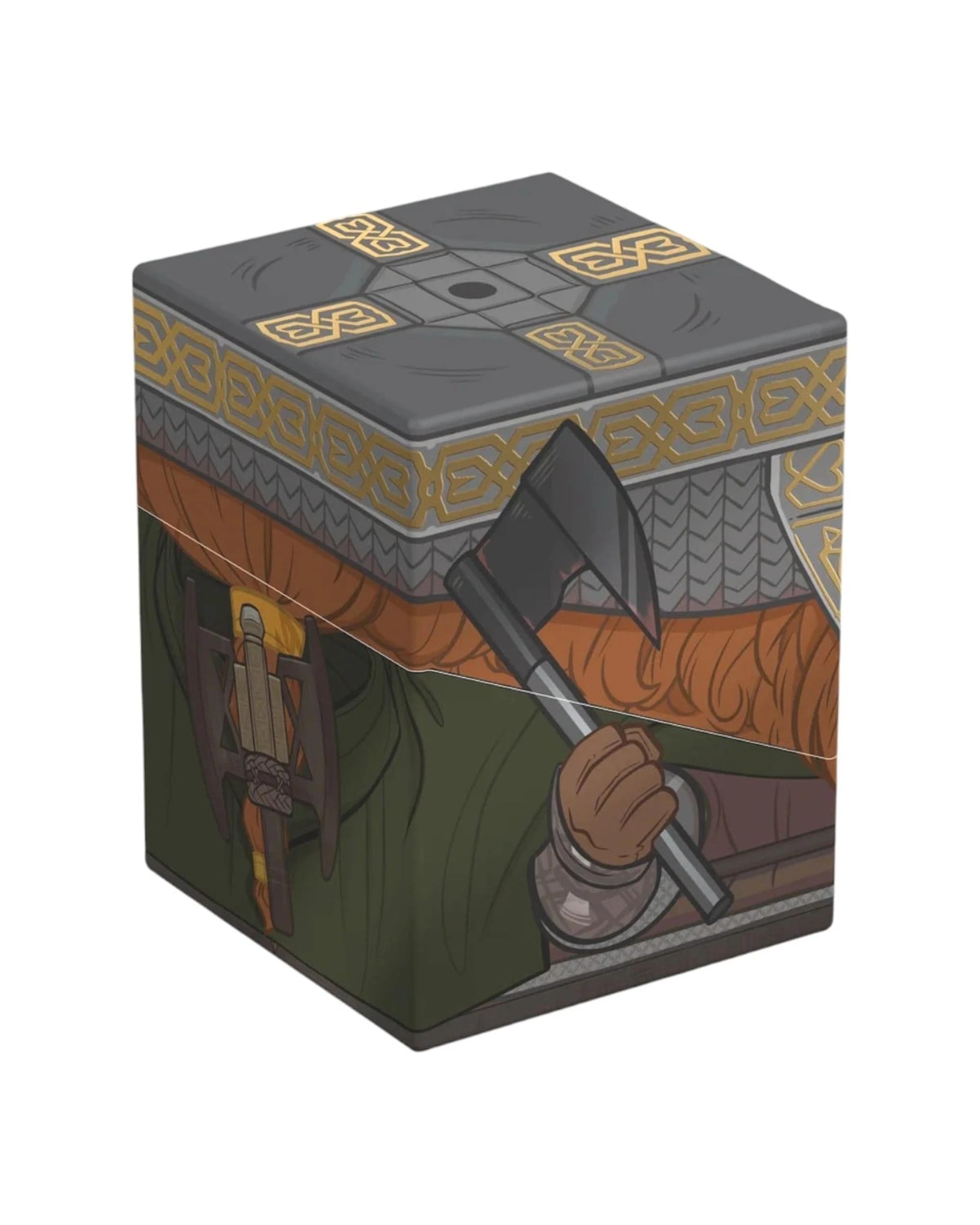 6 Ultimate Guard Squaroes Lord of the Rings Gimli Squaroe Deck Box, 6 of 7