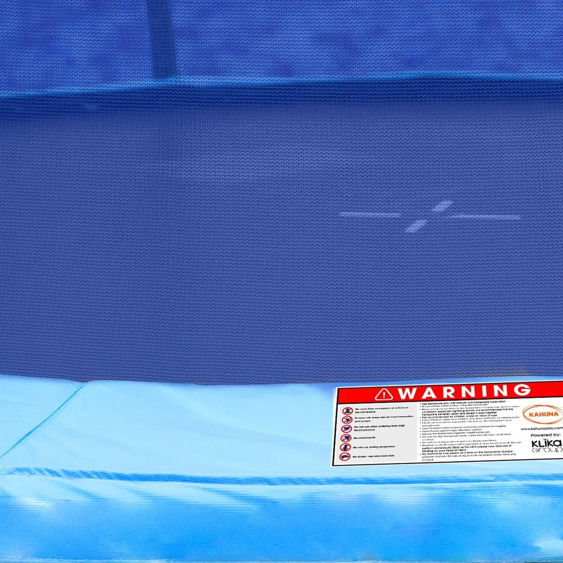 1 Kahuna 10ft Trampoline With Blue Safety Net And Pad, 1 of 6