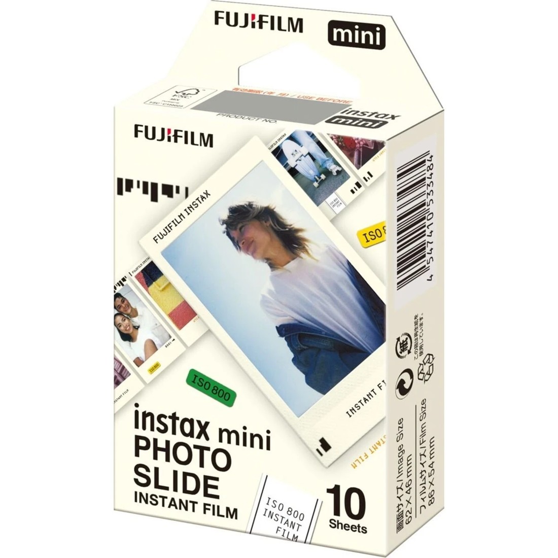 1 10 Pack Fujifilm Instax Mini Photo Slide Instant Film, 1 of 2