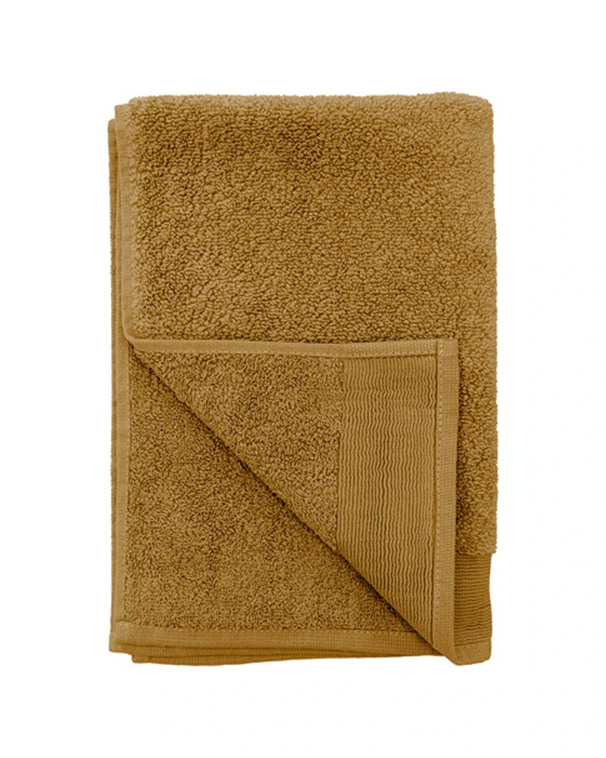 1 Bambury Elvire Hand Towel 600gsm Soft Absorbent Cotton Contemporary - Brown, 1 of 4