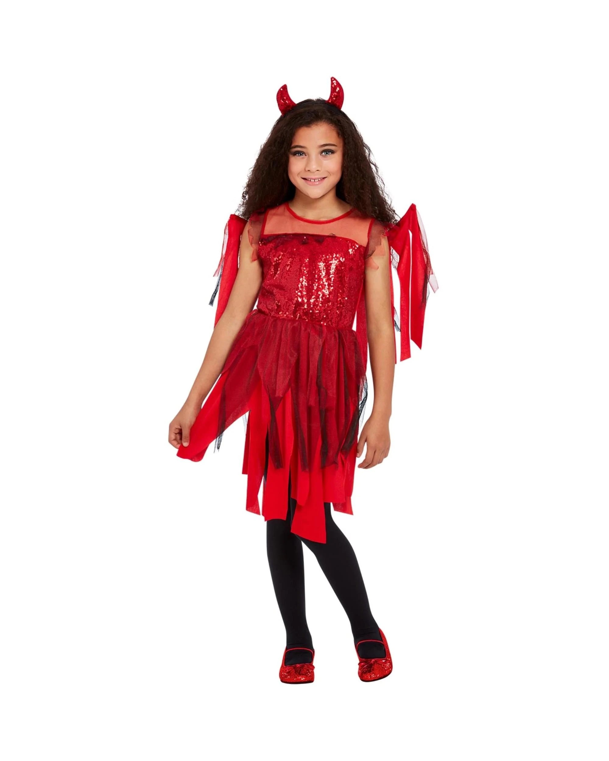 4 Punk Devil Child Costume Size Small 4-6 Years, 4 of 5