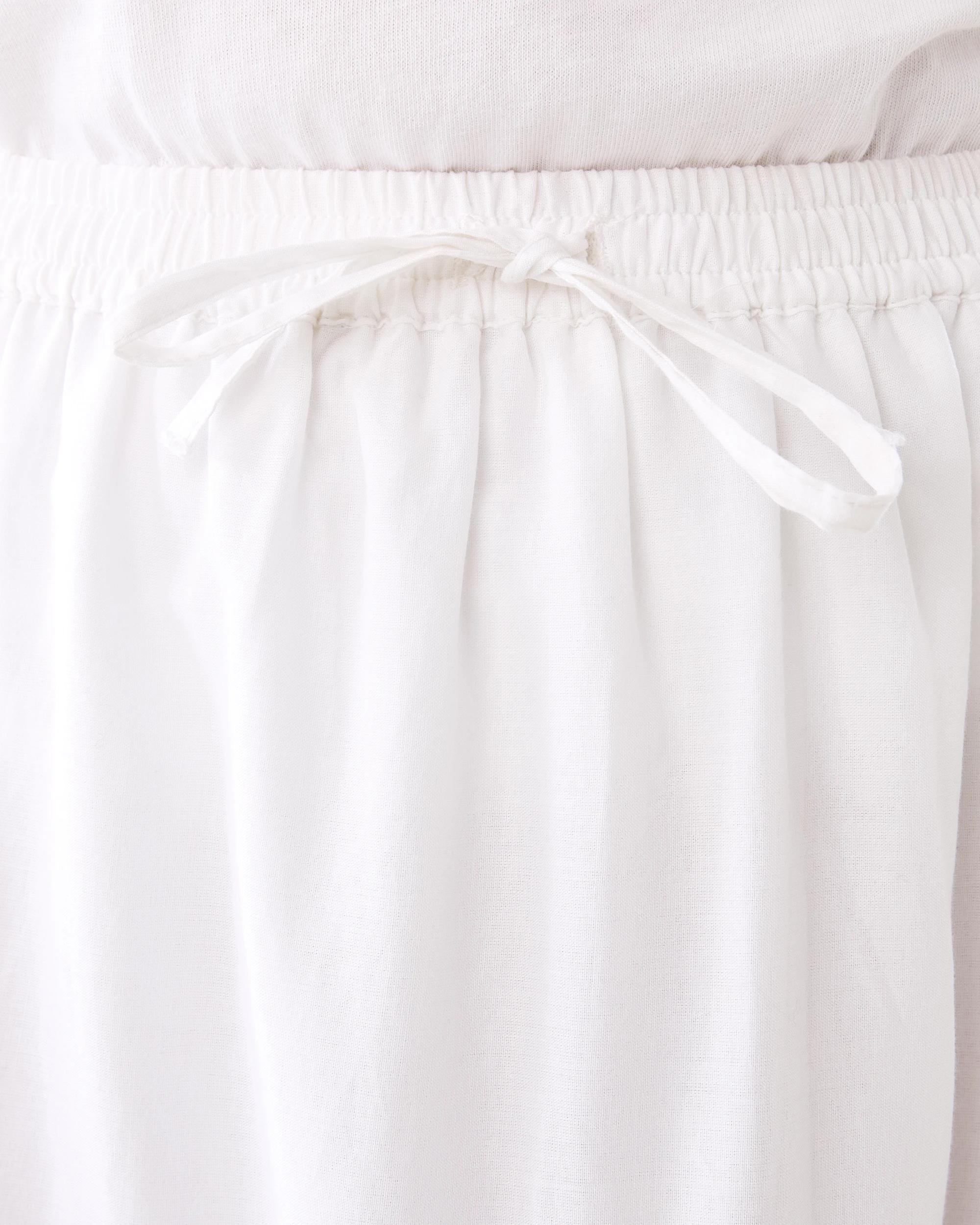 3 Tiered Maxi Skirt White, 3 of 6