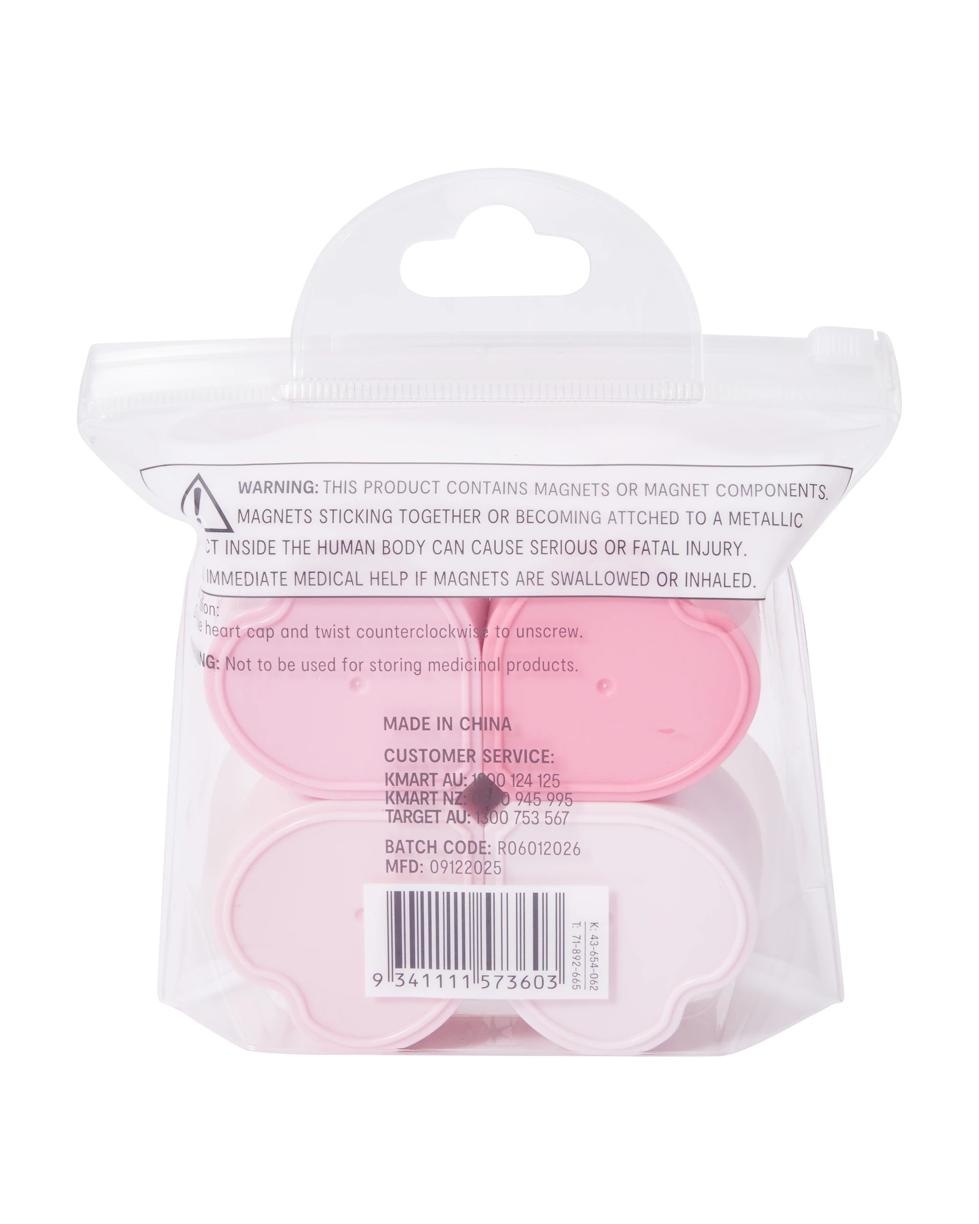 4 OXX Travel 4 Pack Magnetic Jars, 4 of 4