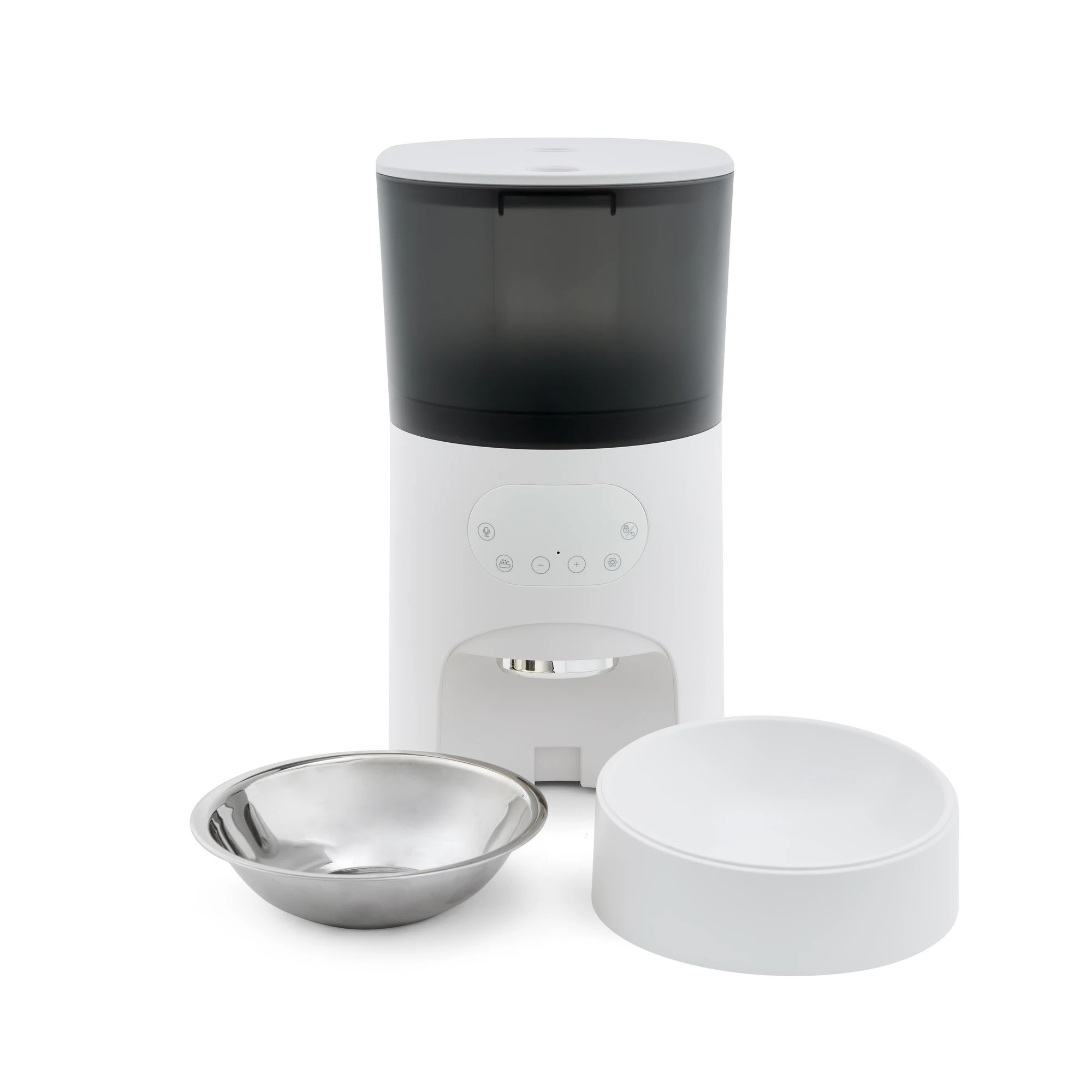 10 Automated 5L Pet Feeder - White and Grey, 10 of 10