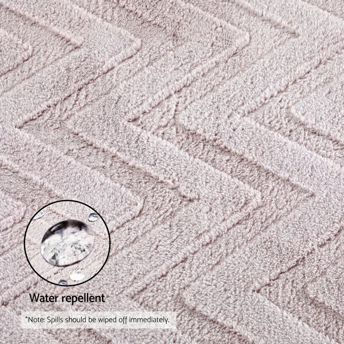 3 Artiss Floor Rug 200x290 Washable Mat Carpet Microfiber - Multi, 3 of 4