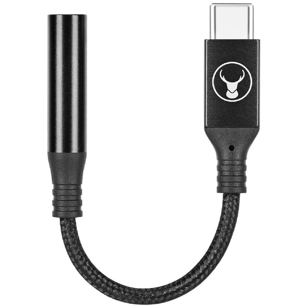 1 Bonelk USB-C to 3.5 mm Adapter Black, 1 of 6