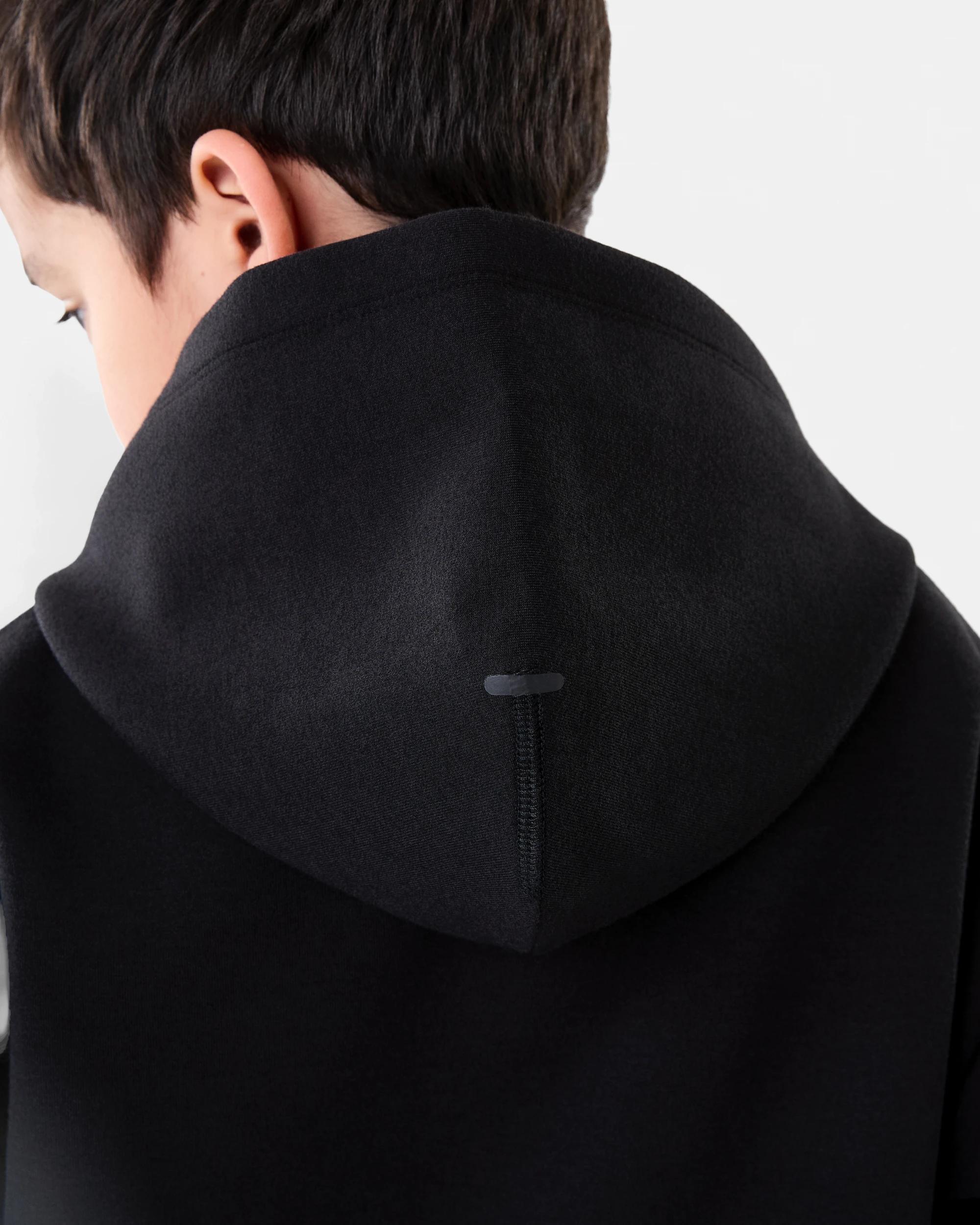8 Zip Through Hoodie Black, 8 of 10
