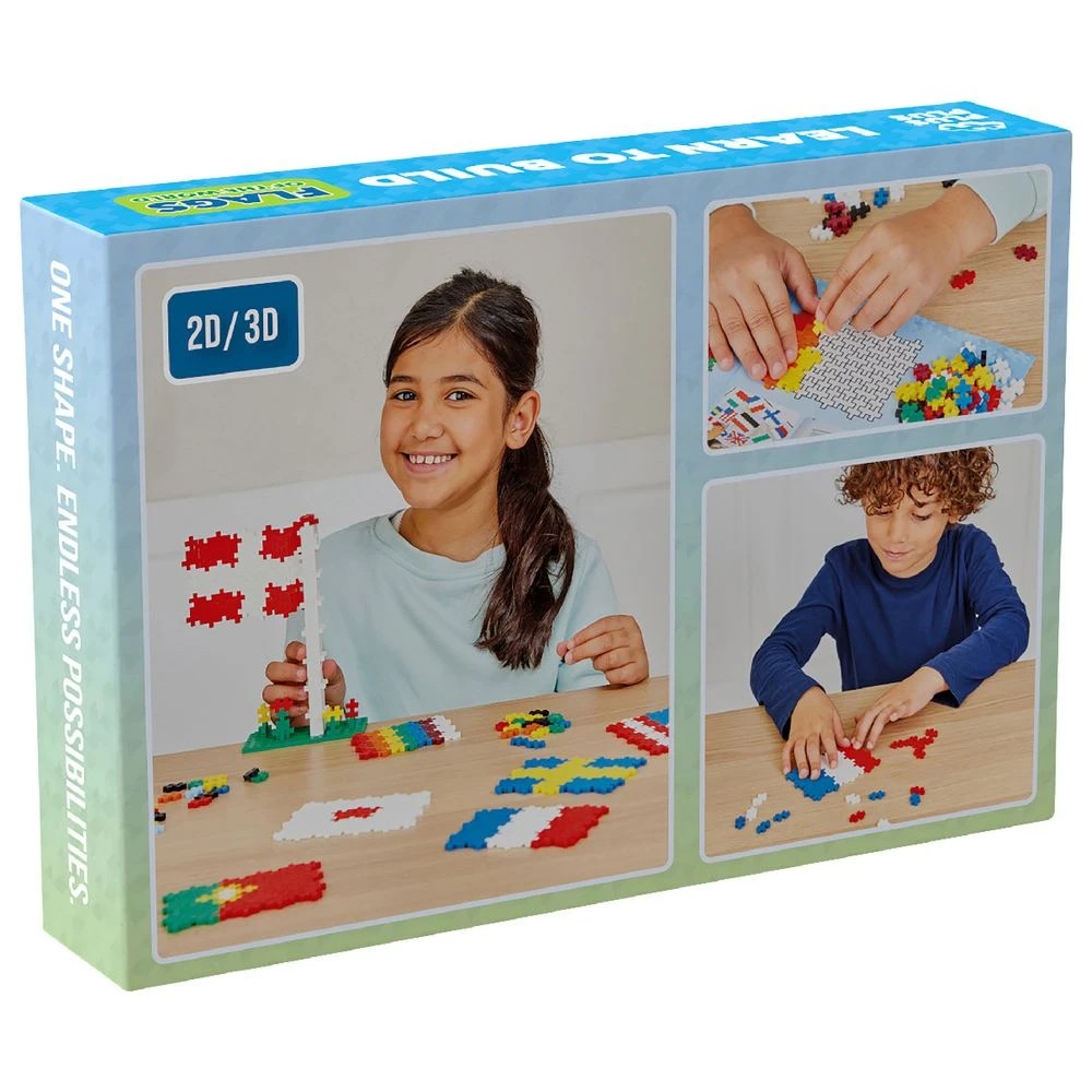 2 Plus-Plus Learn to Build Flags of the World 600 Pieces, 2 of 4