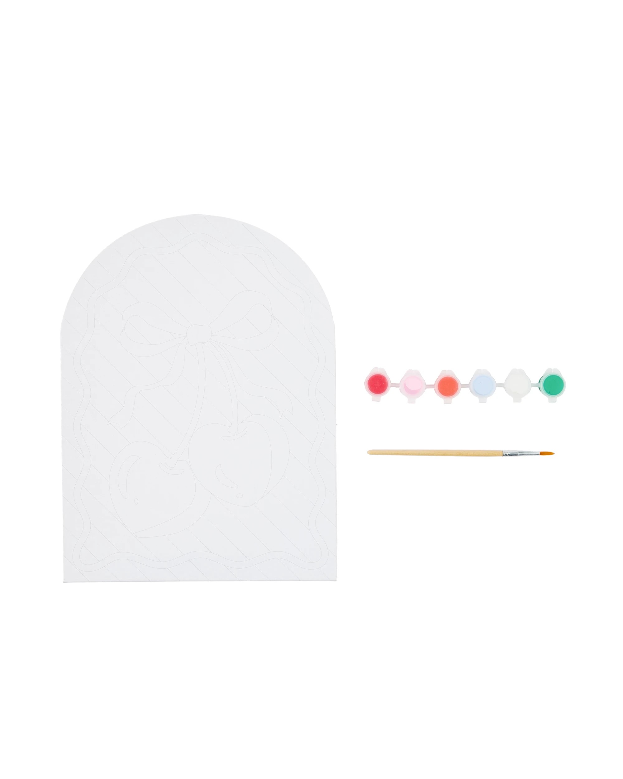 2 Paint Your Own Canvas Art Kit - Cherry, 2 of 4