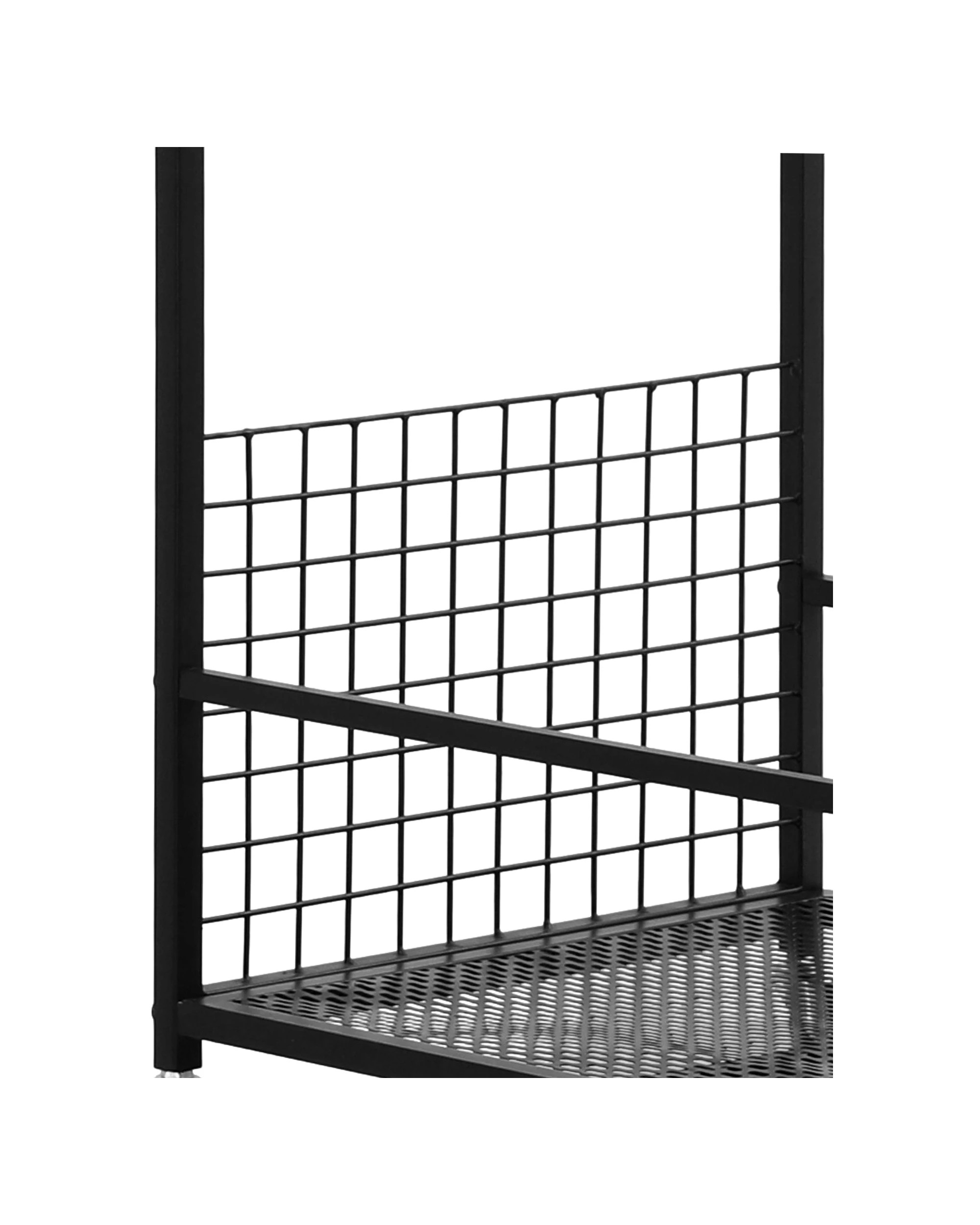 5 Everfit Golf Bag Storage Golf Storage Garage Organizer with Wheels - Black, 5 of 8