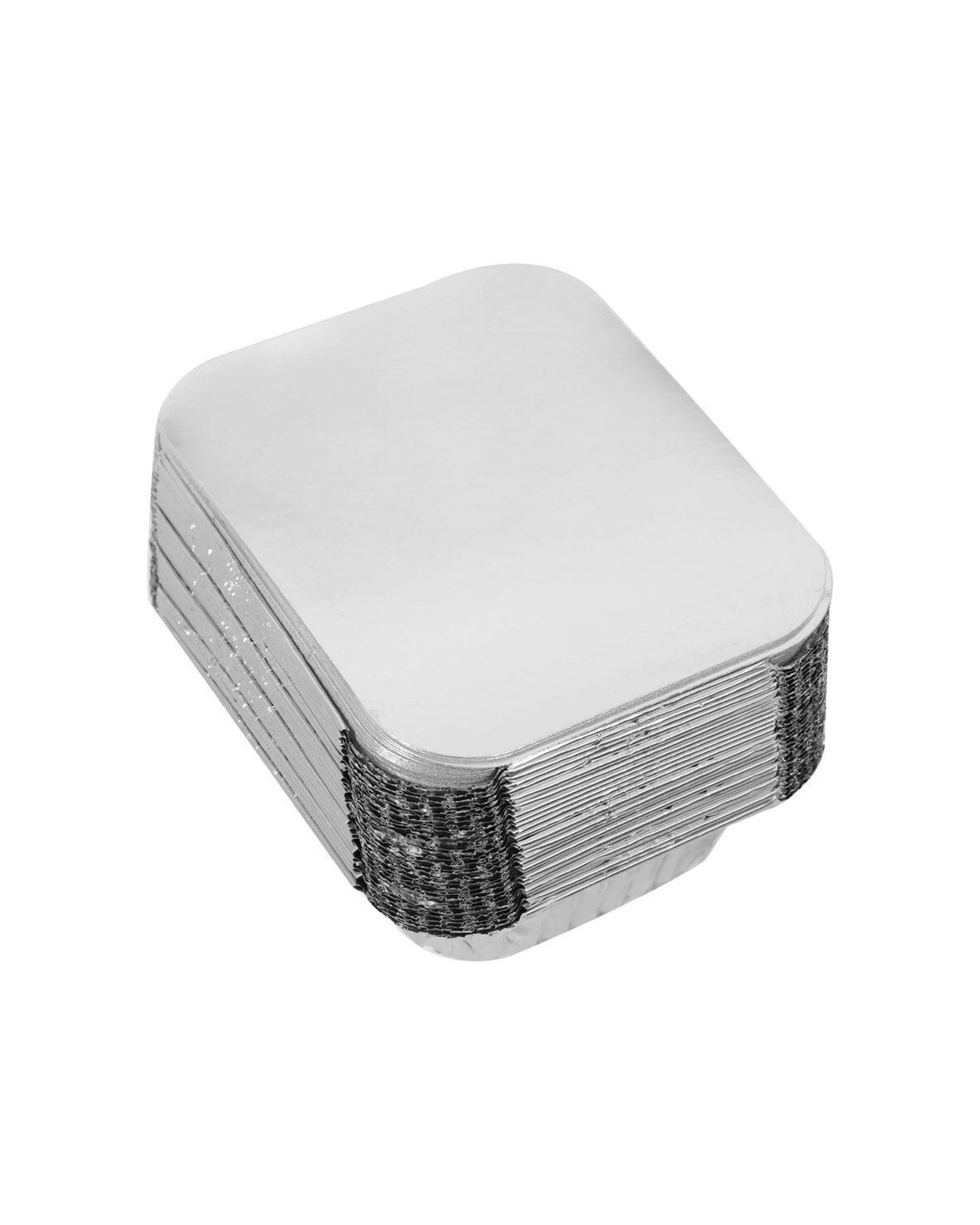 2 30pk Lemon & Lime Foil Container Bbq Dish/food Tray Baking Storage W/ Lid Silver
 - Silver, 2 of 4