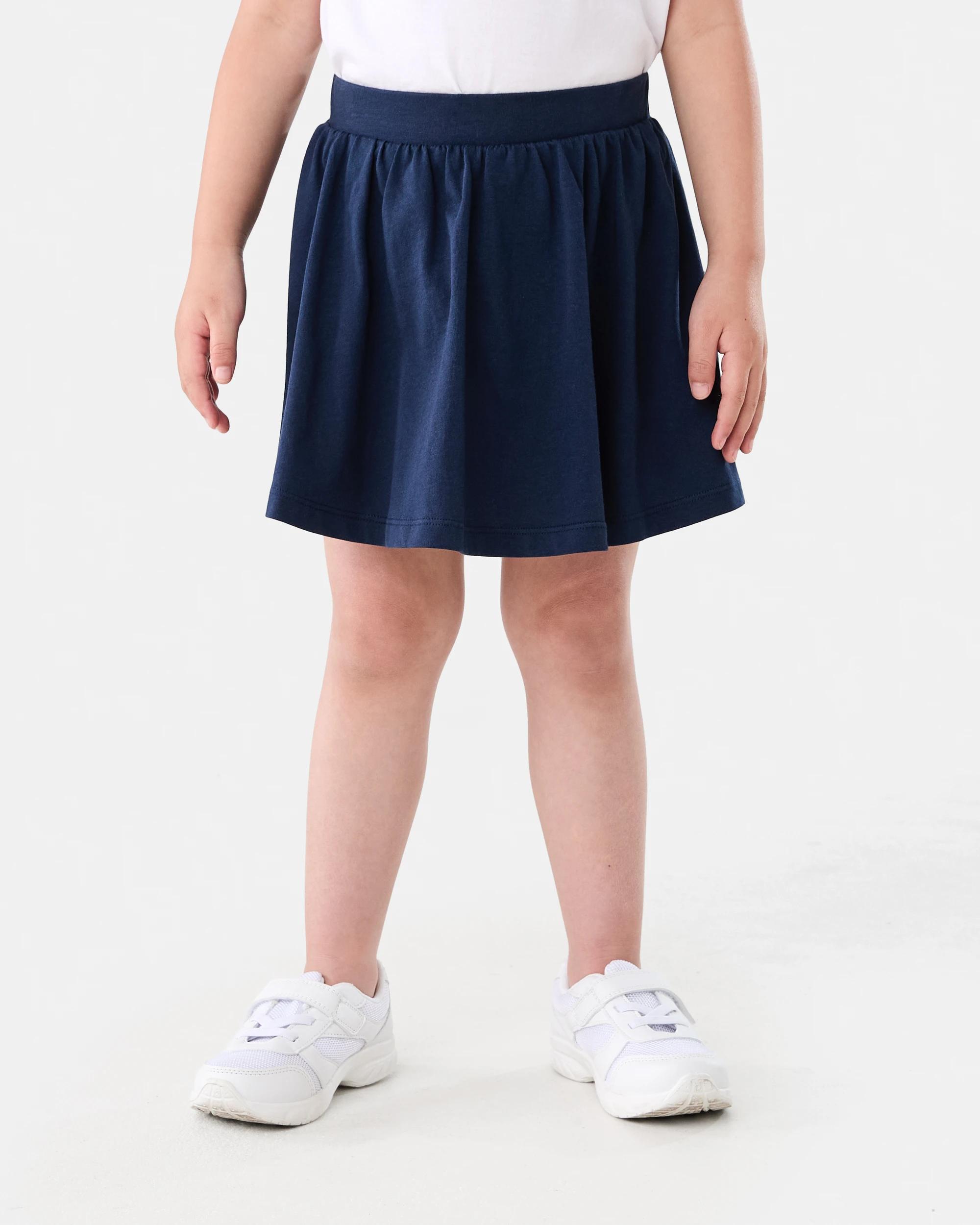 1 Gathered Skort Dress Navy, 1 of 6