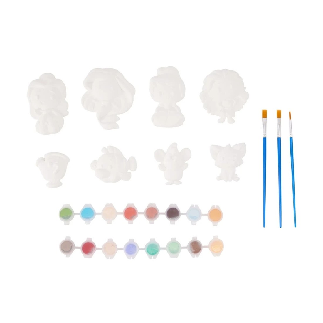 2 Disney Princess Paint Your Own Princesses and Friends Kit, 2 of 6