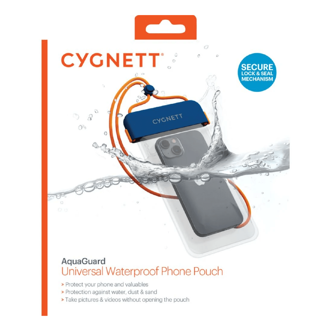 4 Cygnett Aquaguard Universal Waterproof Phone Case, 4 of 4