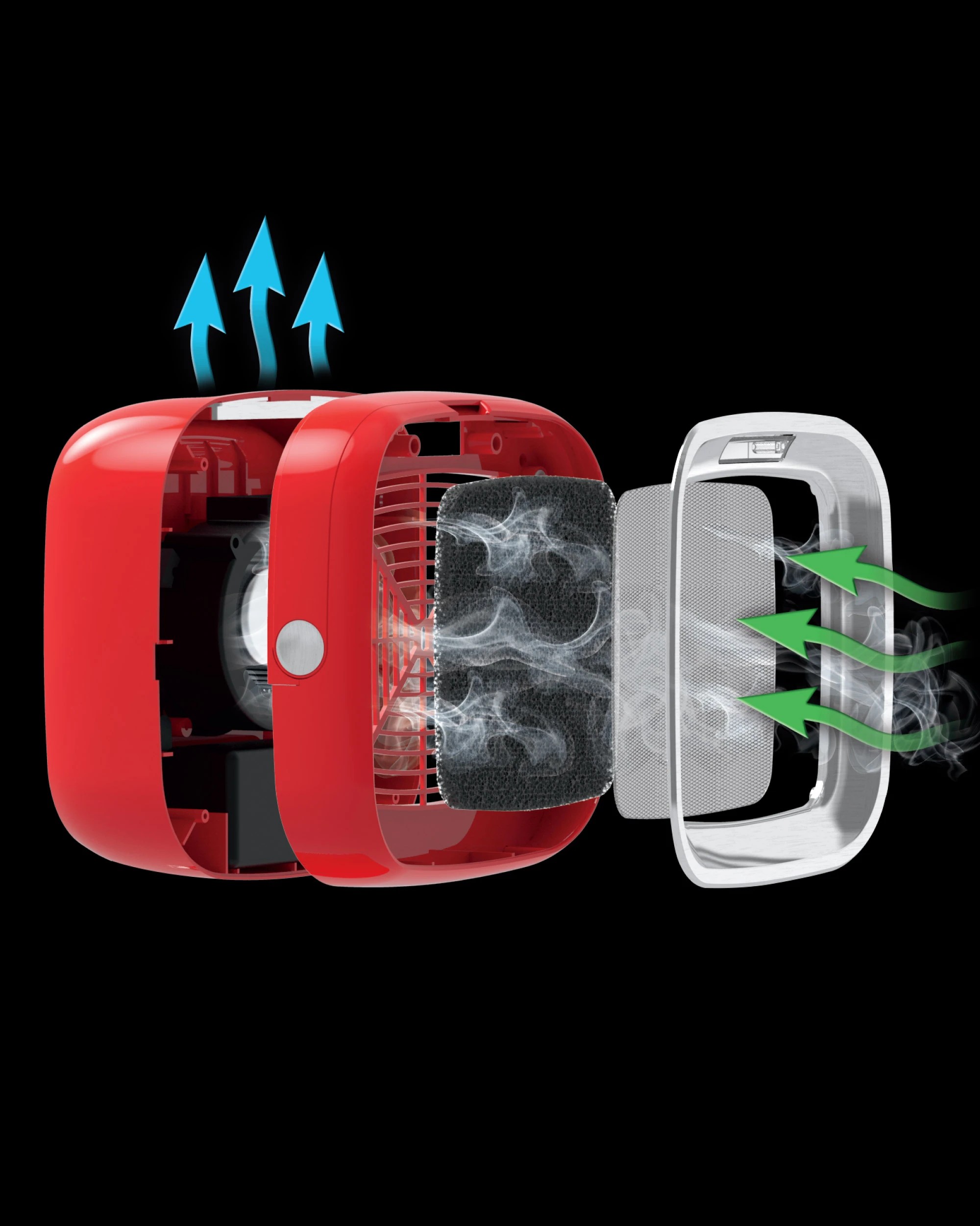 3 Global Shop Direct Voom AirVac Compact Portable Range Hood, 3 of 8