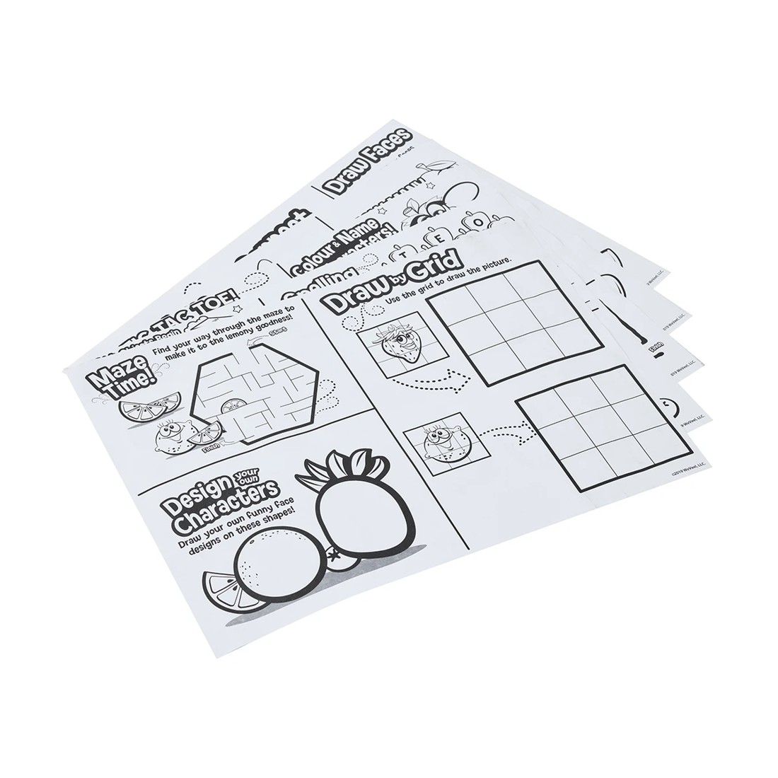 9 145 Pack Scentos Scented Stationery Activities Case, 9 of 10