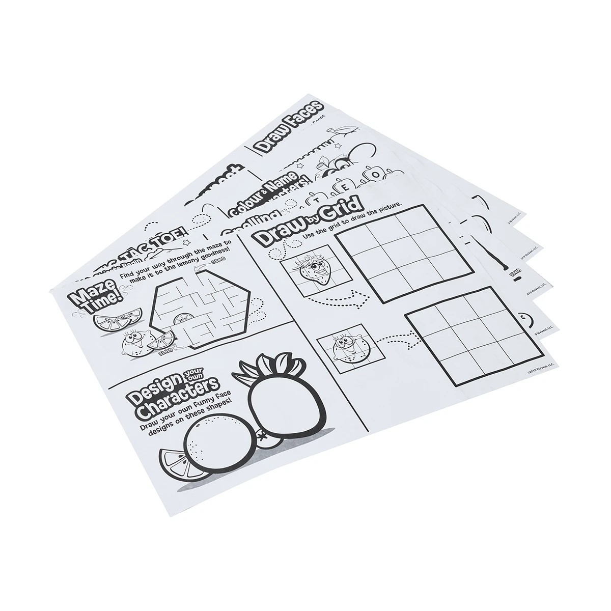 9 145 Pack Scentos Scented Stationery Activities Case, 9 of 10