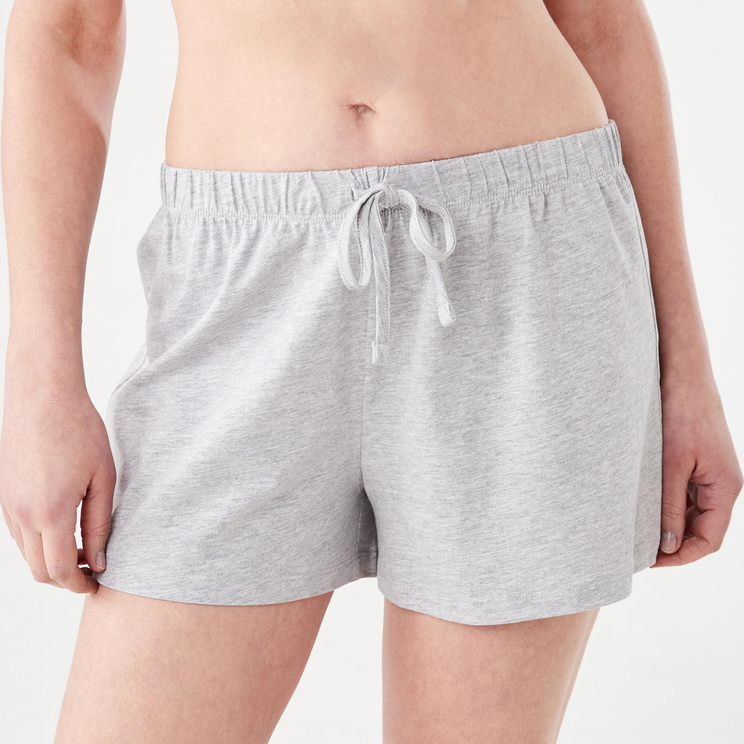 1 Knit Sleep Shorts SILVER MARLE, 1 of 5