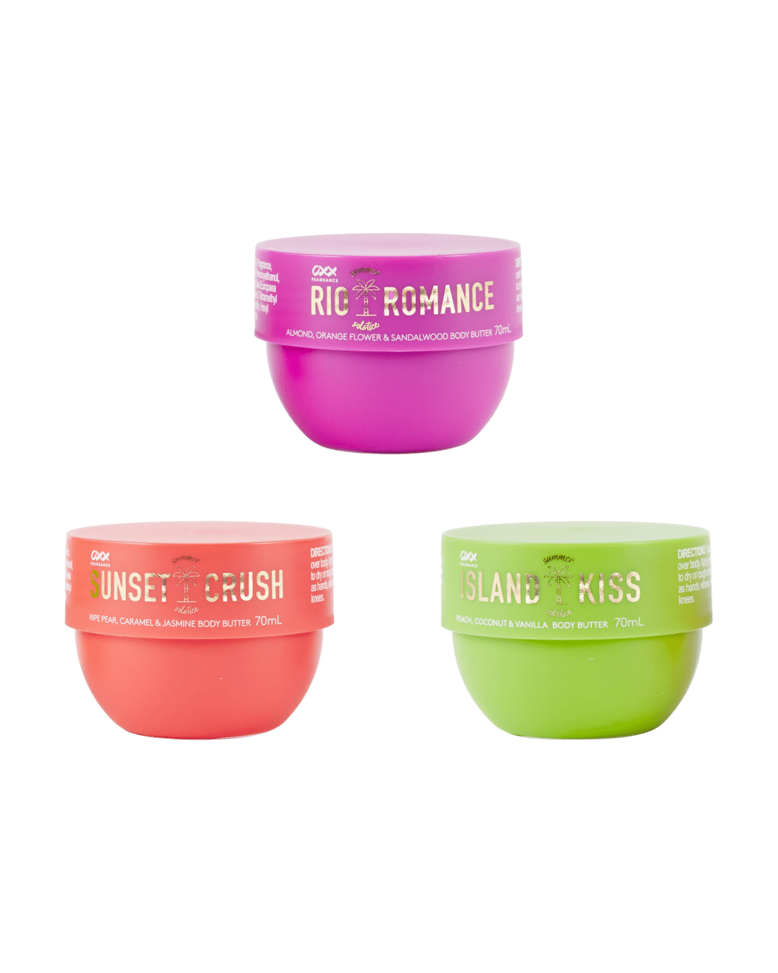 2 OXX Fragrance Summer Solstice Body Butter Collection, 2 of 5