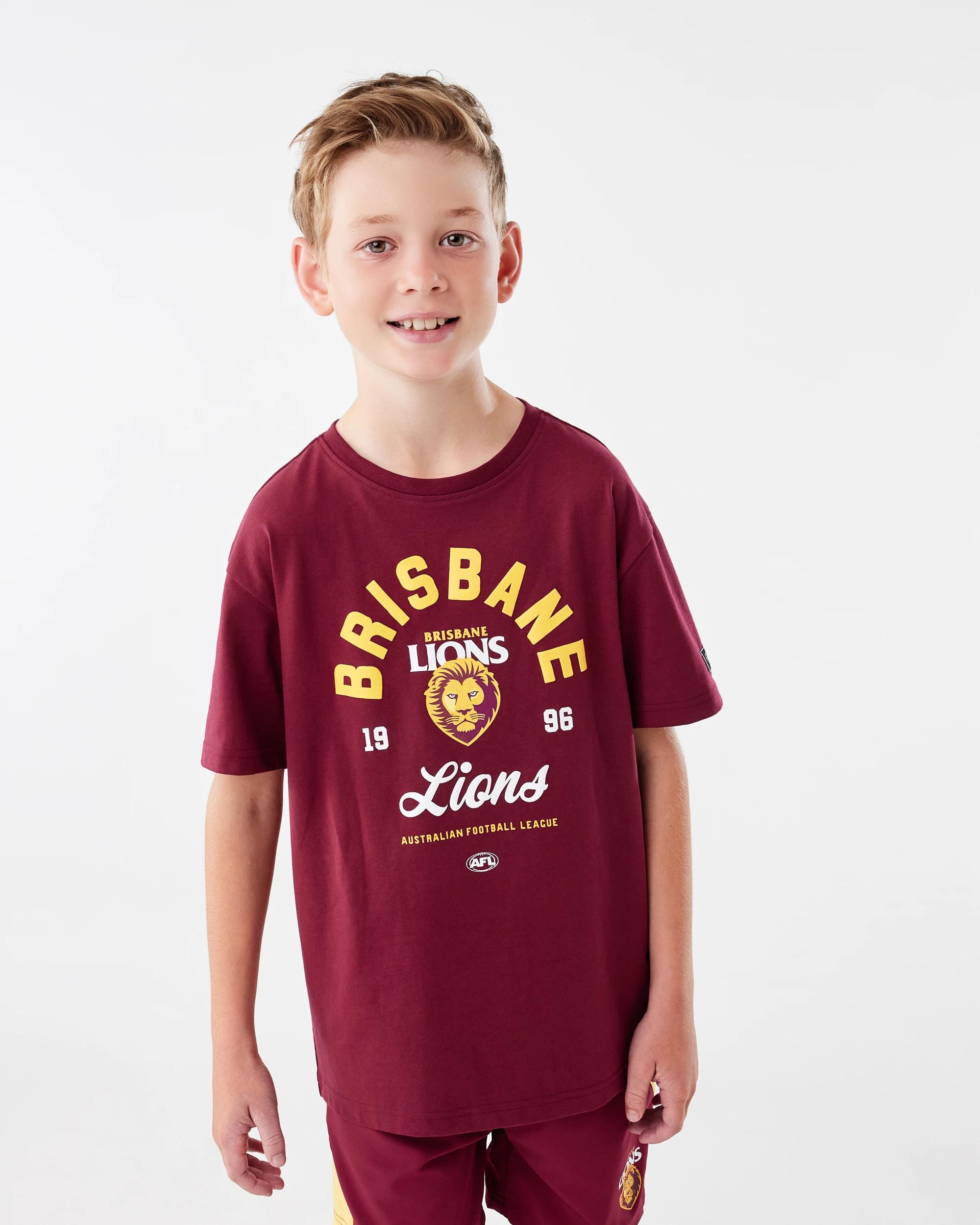 2 Official AFL Kids T-shirt Brisbane, 2 of 9
