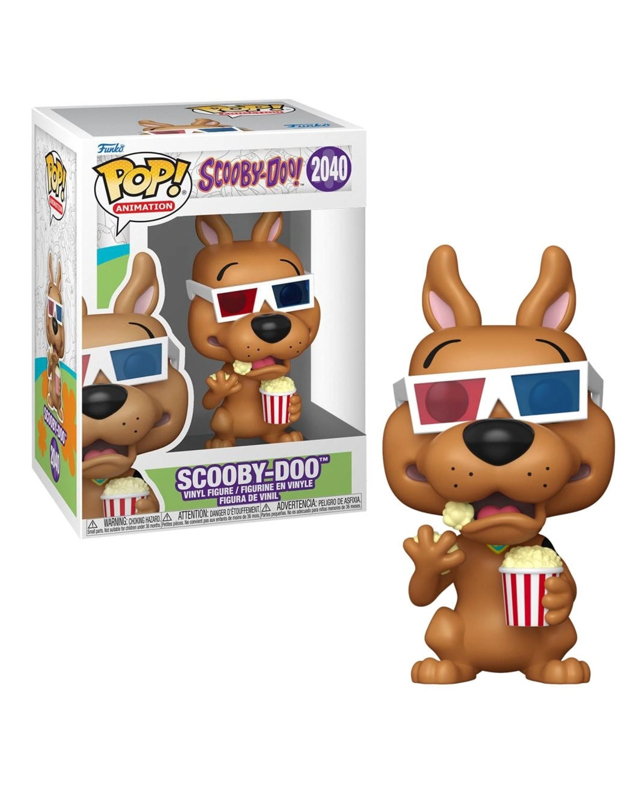 1 Scooby-Doo Scooby-Doo with 3D Glasses Funko POP! Vinyl, 1 of 3