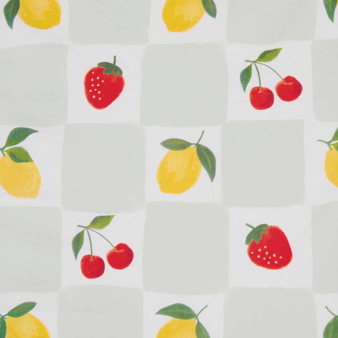 4 Fruits Extra Large Flannel Back Tablecloth, 4 of 5