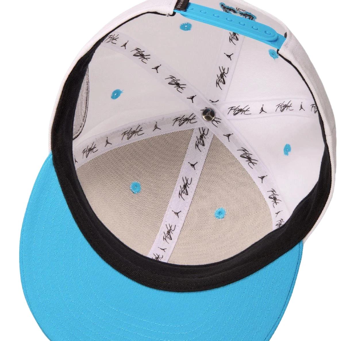 5 Nike Mens Jordan Flight MVP Pro Adjustable Cap White/blue, 5 of 6