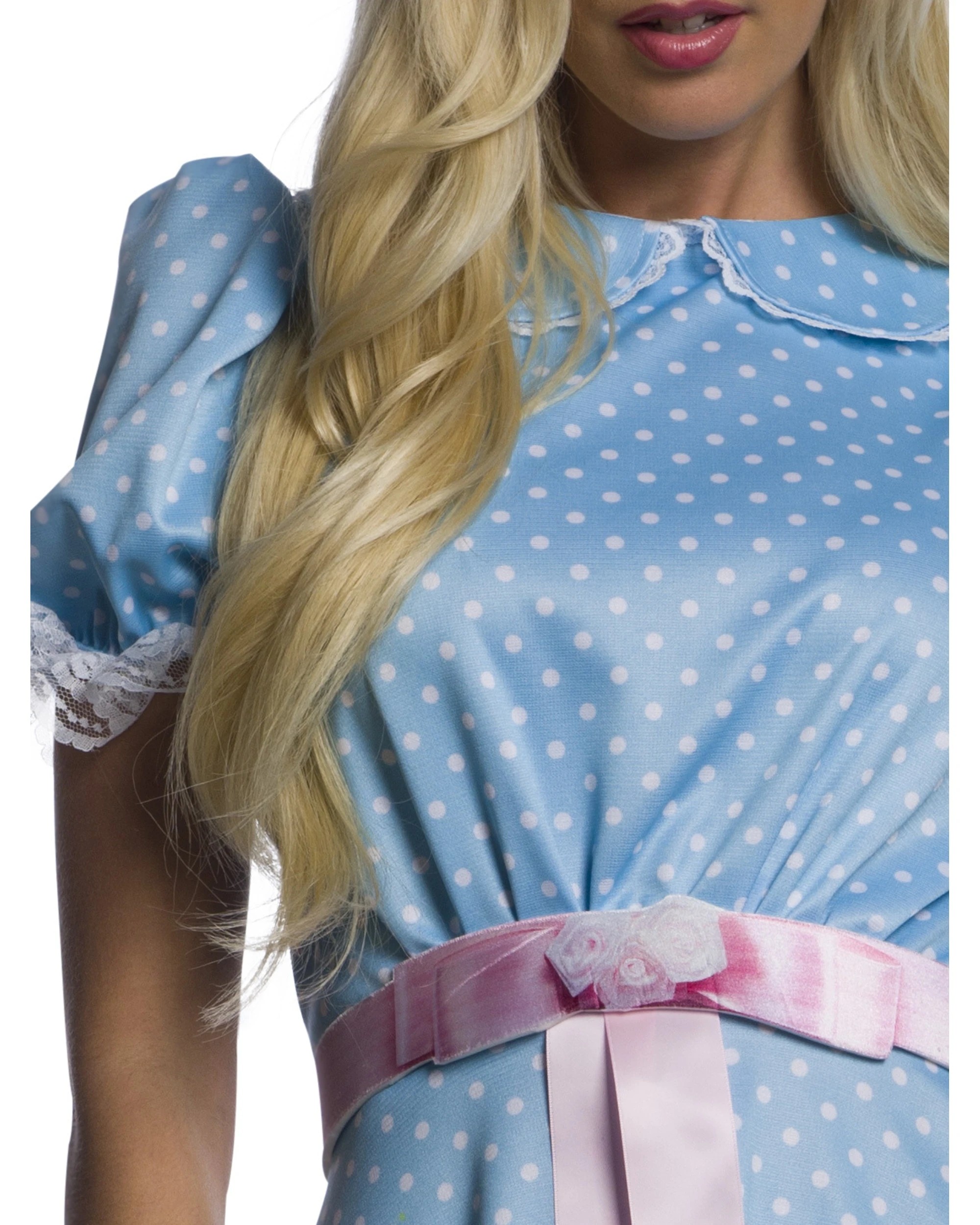 2 Rubies The Shining Twins Horror Dress Up Costume Size S - Blue, 2 of 3