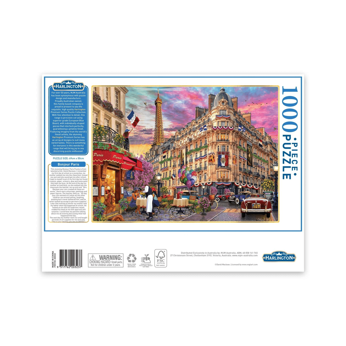 7 Harlington 1000 Piece Jigsaw Puzzle - Castles & Cottages - Assorted* - Multi, 7 of 10