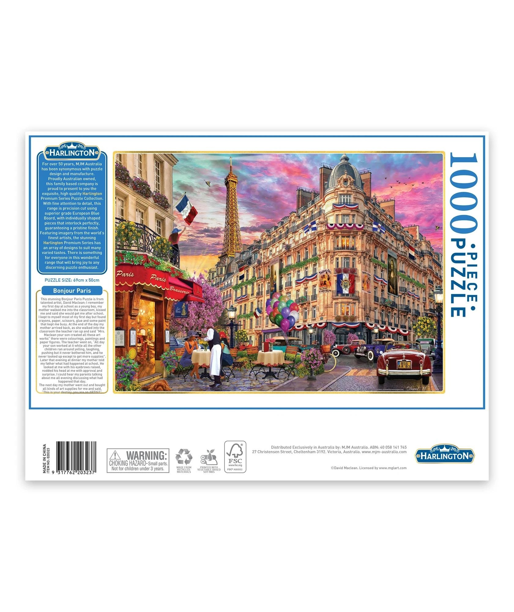 7 Harlington 1000 Piece Jigsaw Puzzle - Castles & Cottages - Assorted* - Multi, 7 of 10