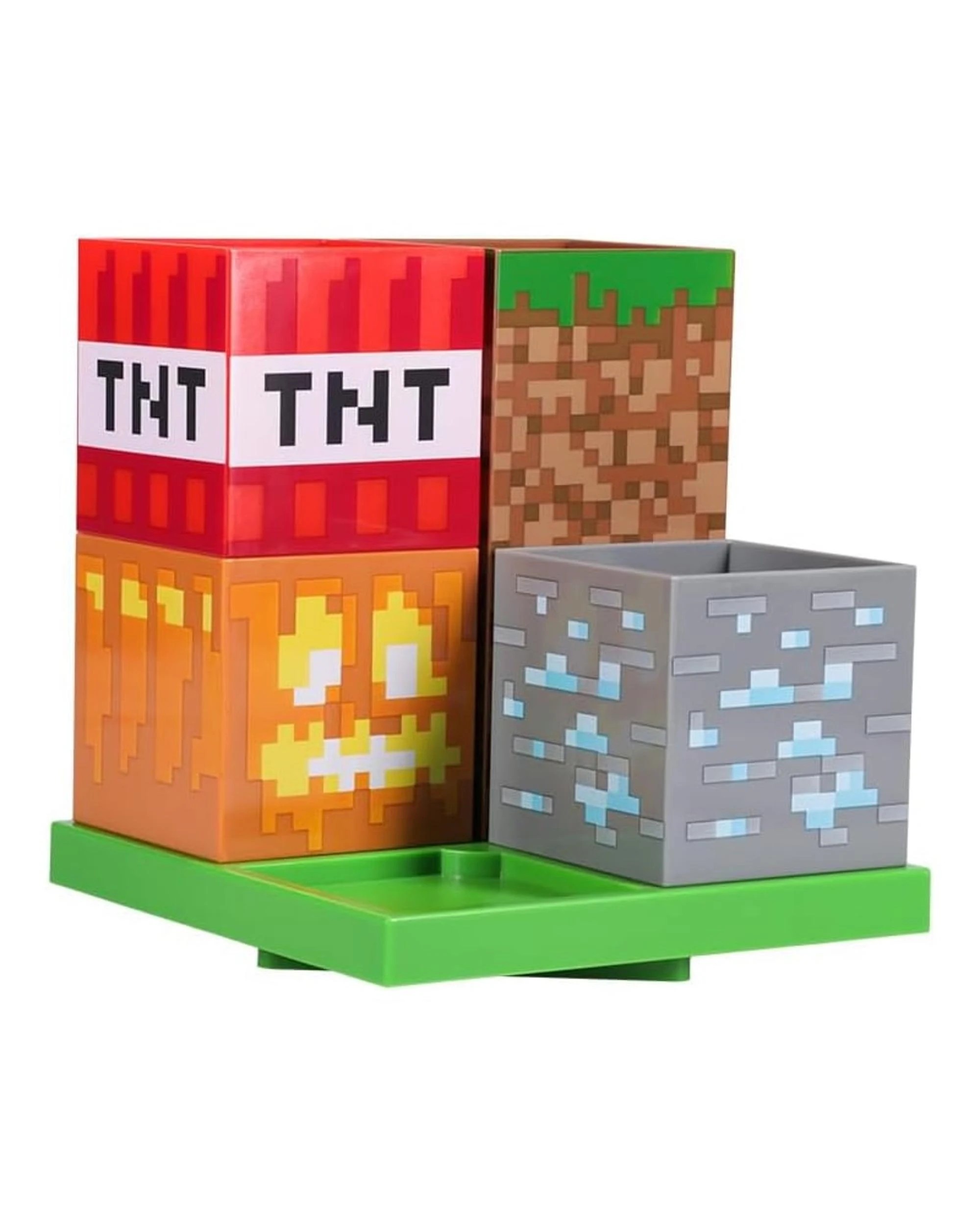 1 Paladone Minecraft Block Desktop Organiser, 1 of 2
