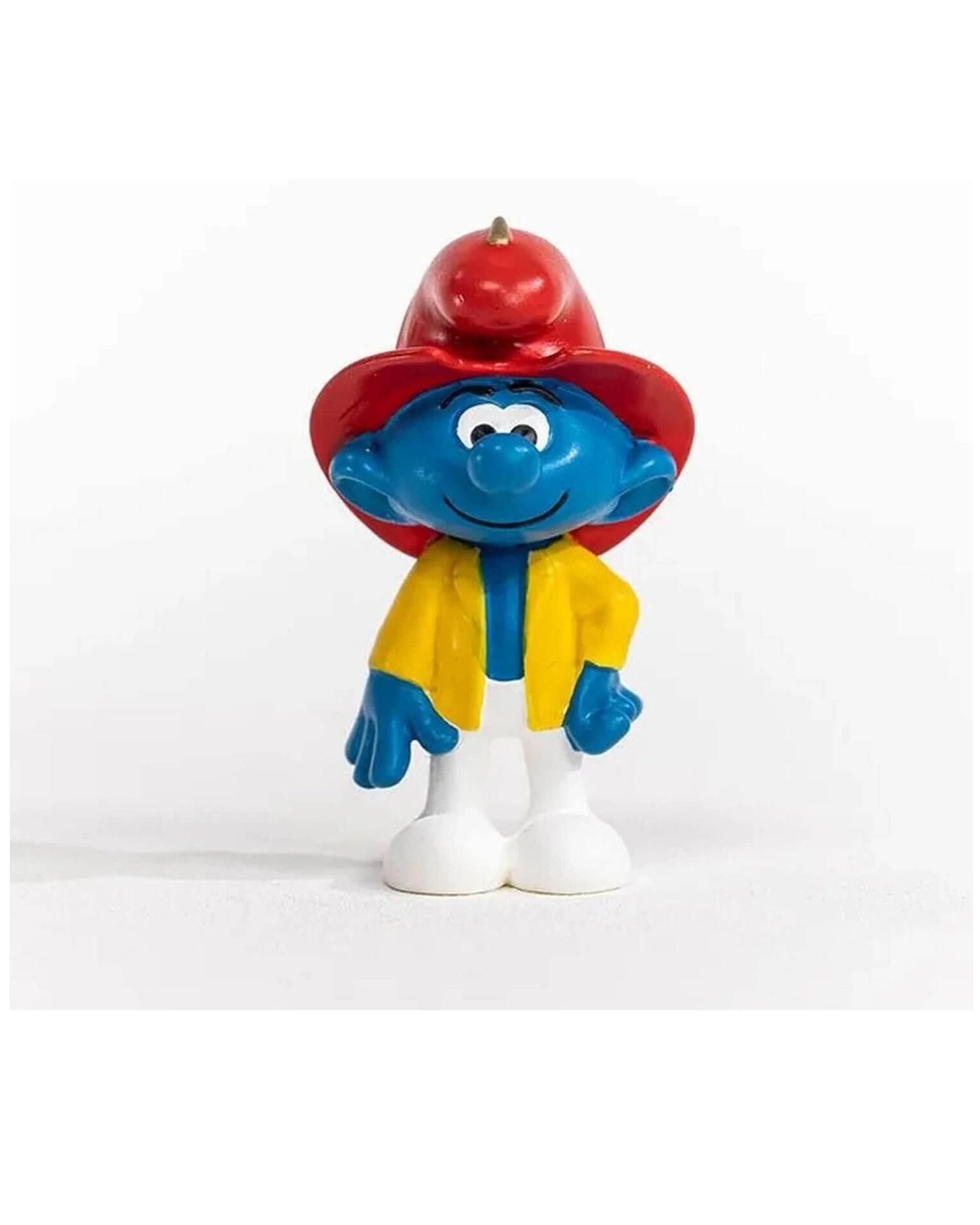 4 Schleich 2PK 2.2 Inch Fireman Smurf Schleich Action Figure Kids Toy 3-8 - Blue, 4 of 4