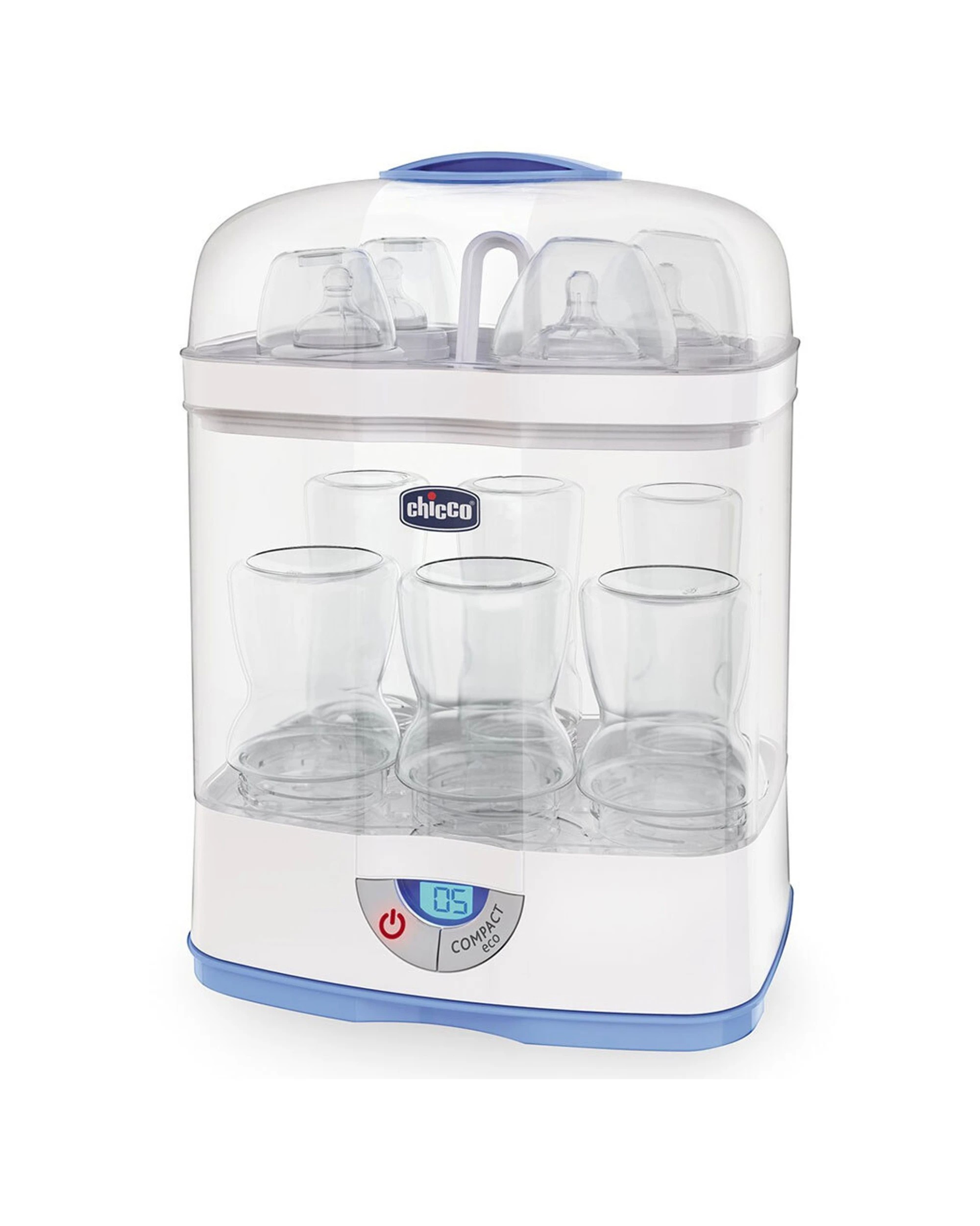 1 Chicco SterilNatural 3in1 Steriliser Nursing Baby Versatile Safe Sanitize - Multi, 1 of 6