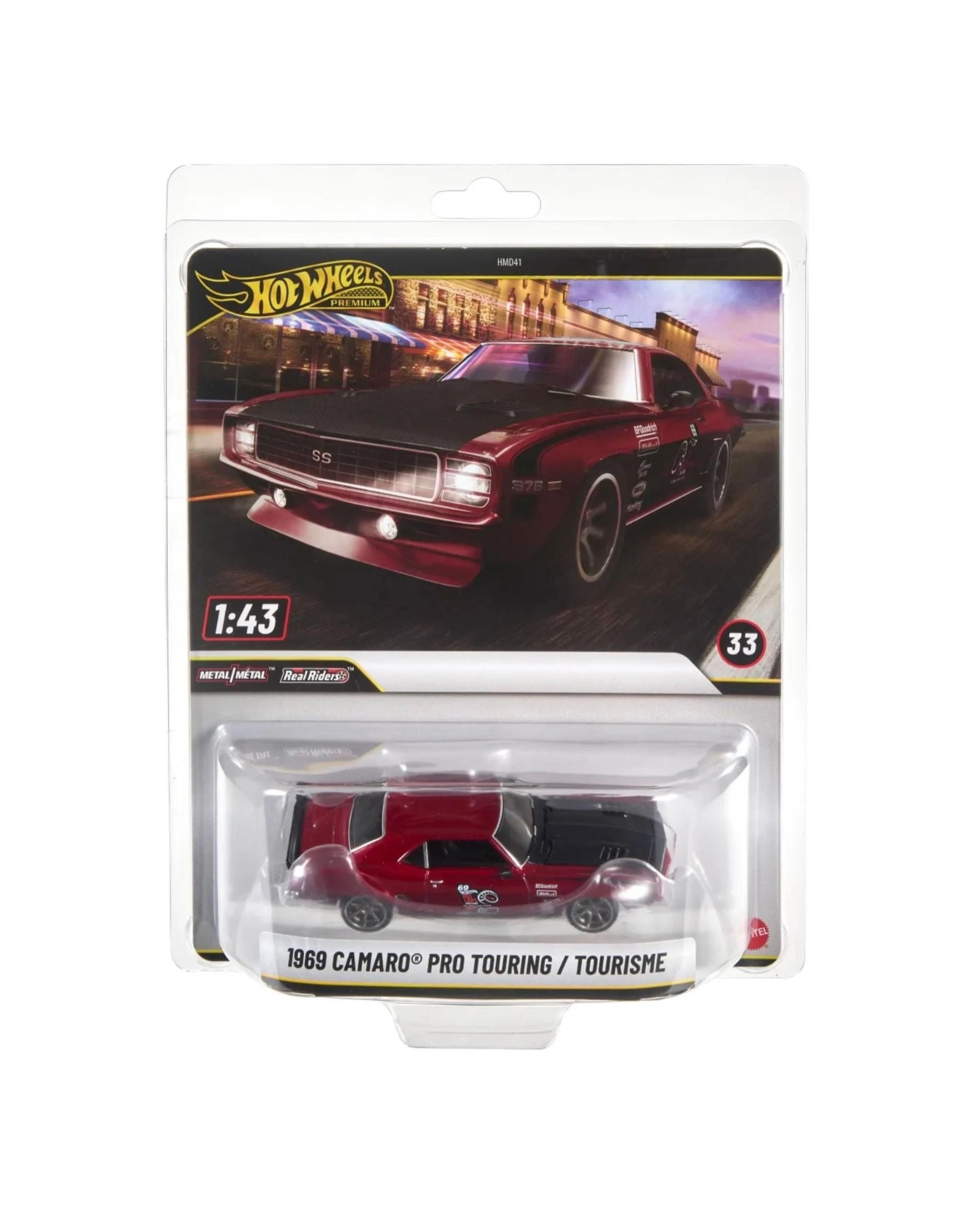 1 Hot Wheels Premium 1969 Camaro Pro Touring 1:43 Scale Diecast Vehicle, 1 of 1