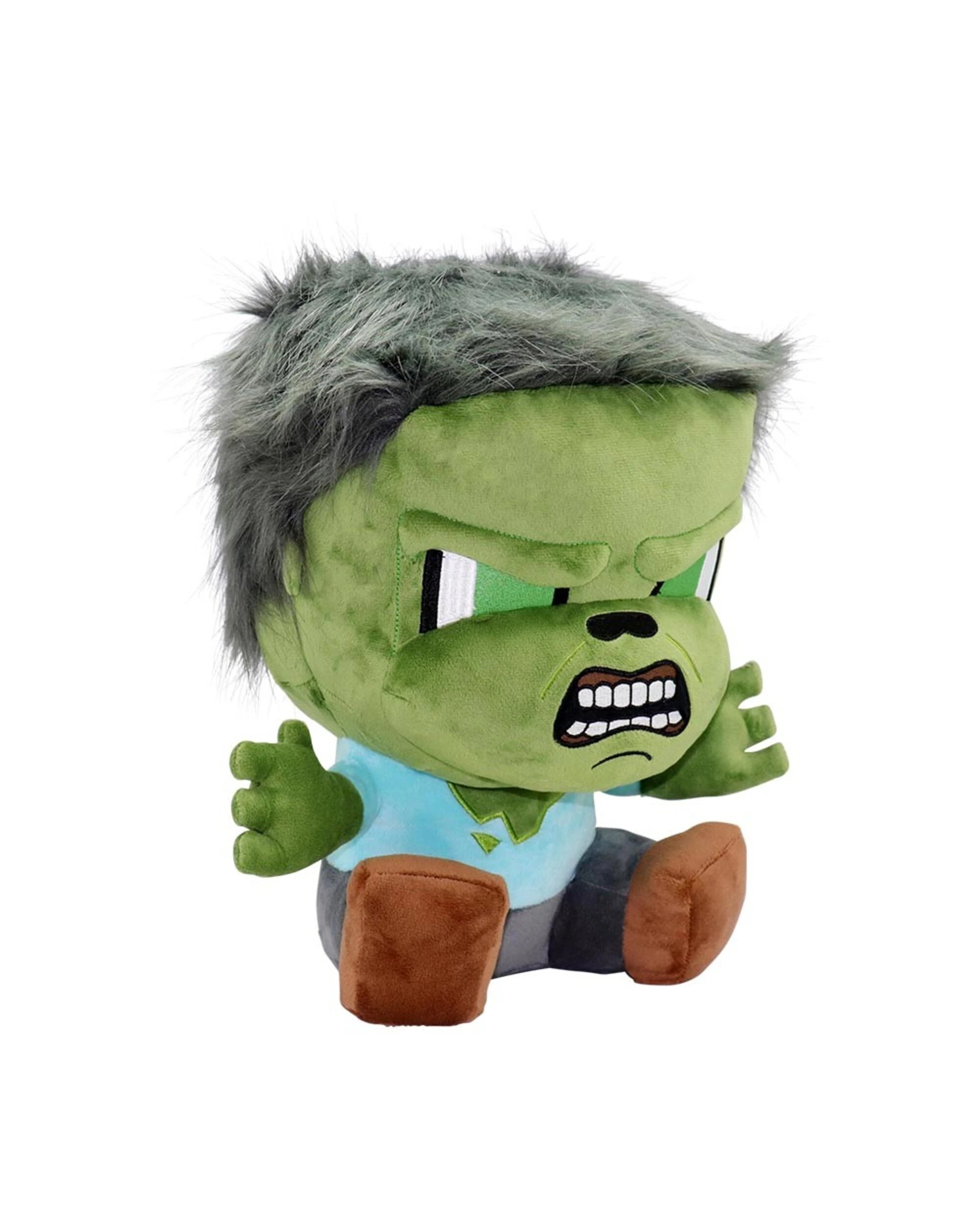 2 A Minecraft Movie - Zombie Kid 14" Plush - Multi, 2 of 3