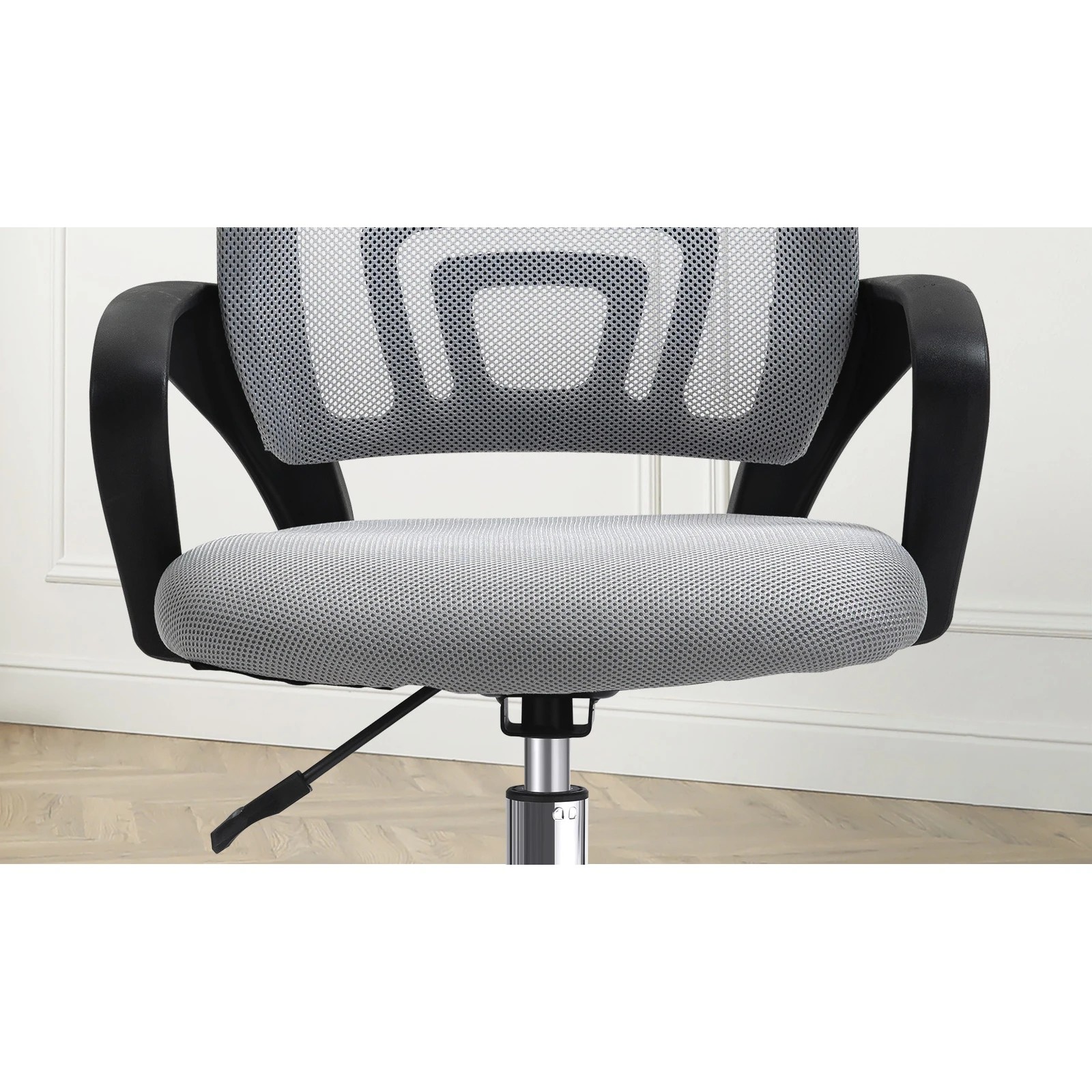 5 Oikiture Mesh Office Chair Backrest
 - Grey, 5 of 10