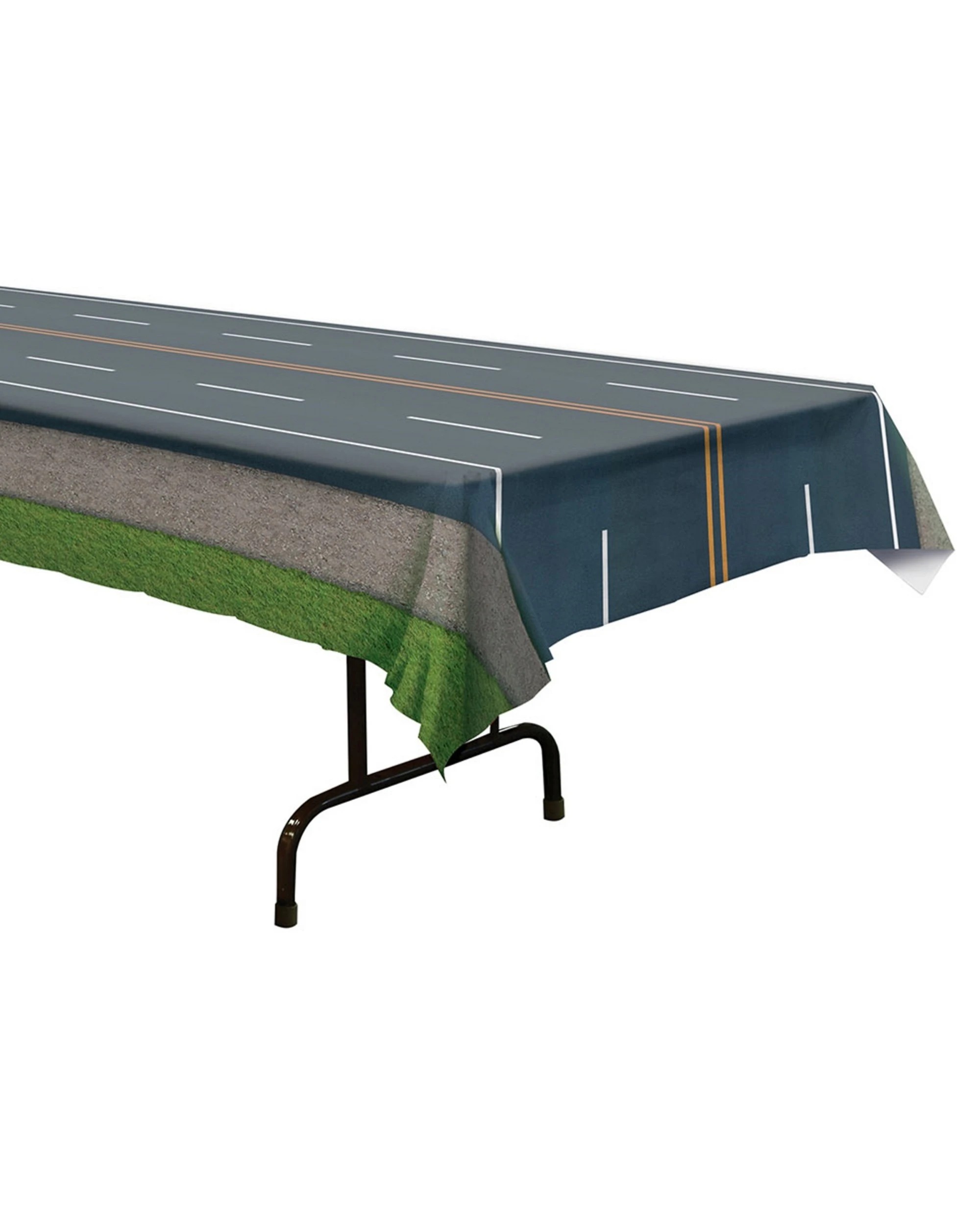 1 Highway Road Plastic Tablecloth, 1 of 1