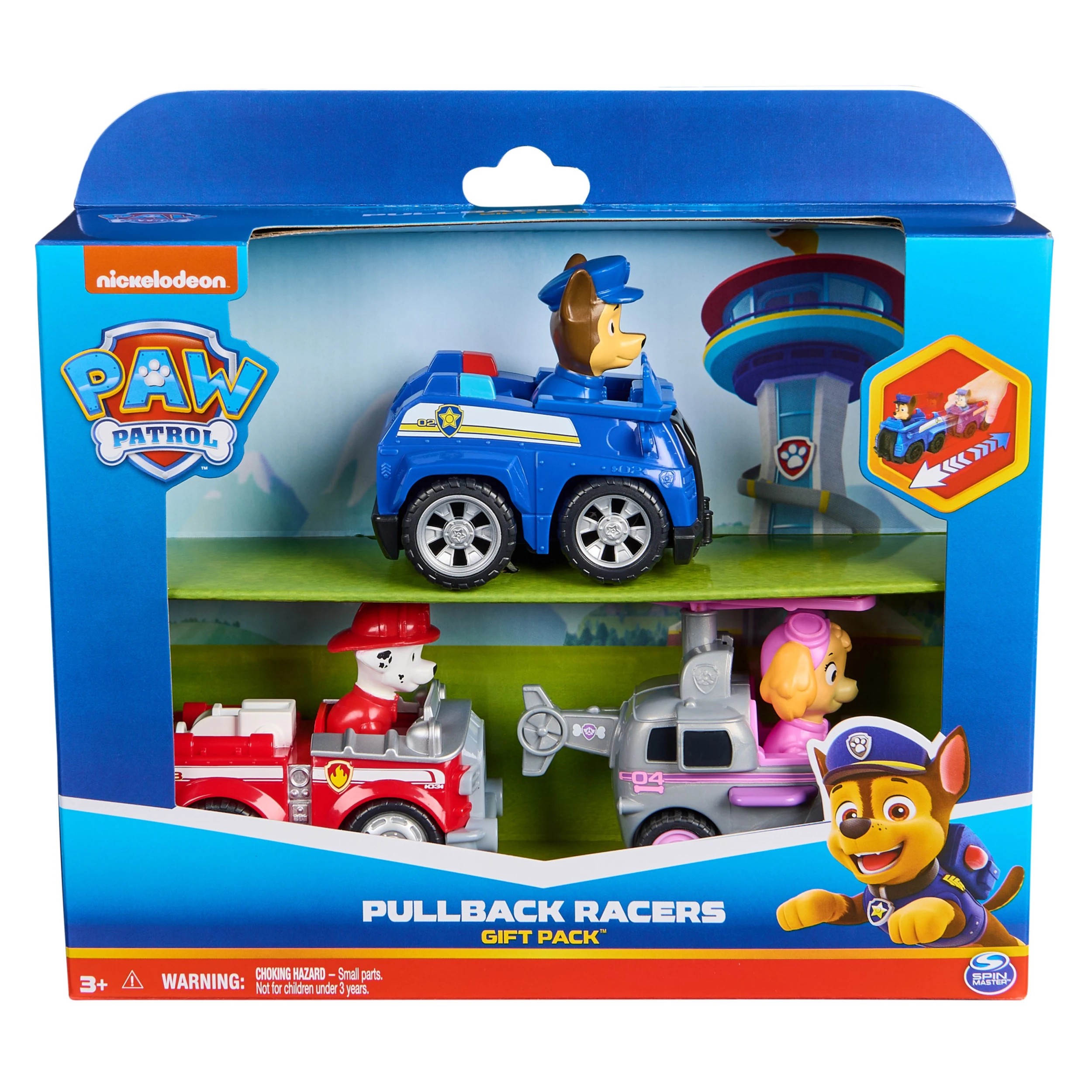 1 3 Pack Nickelodeon PAW Patrol Delux Racers, 1 of 7