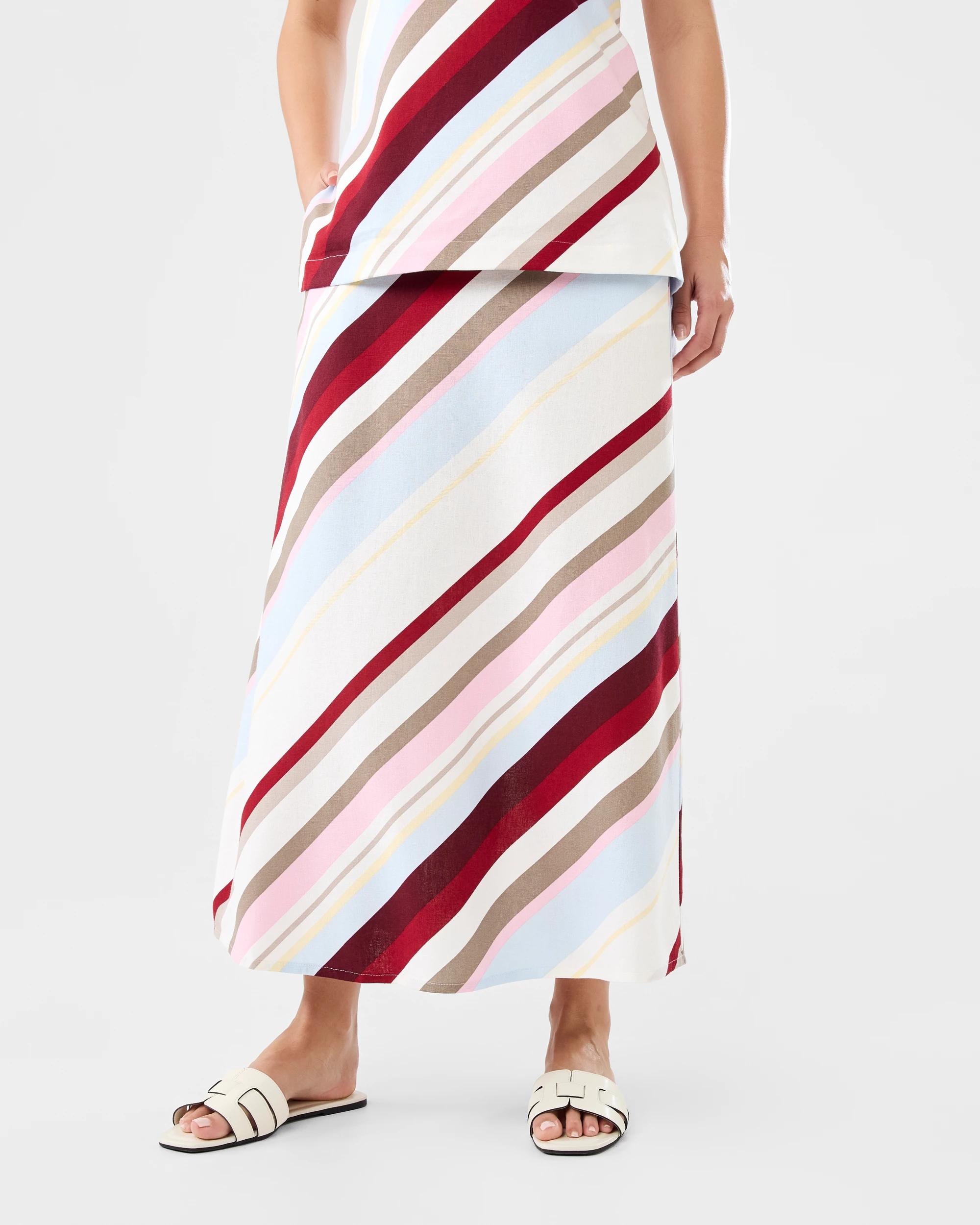 1 A-Line Maxi Skirt Icrem Cld, 1 of 7