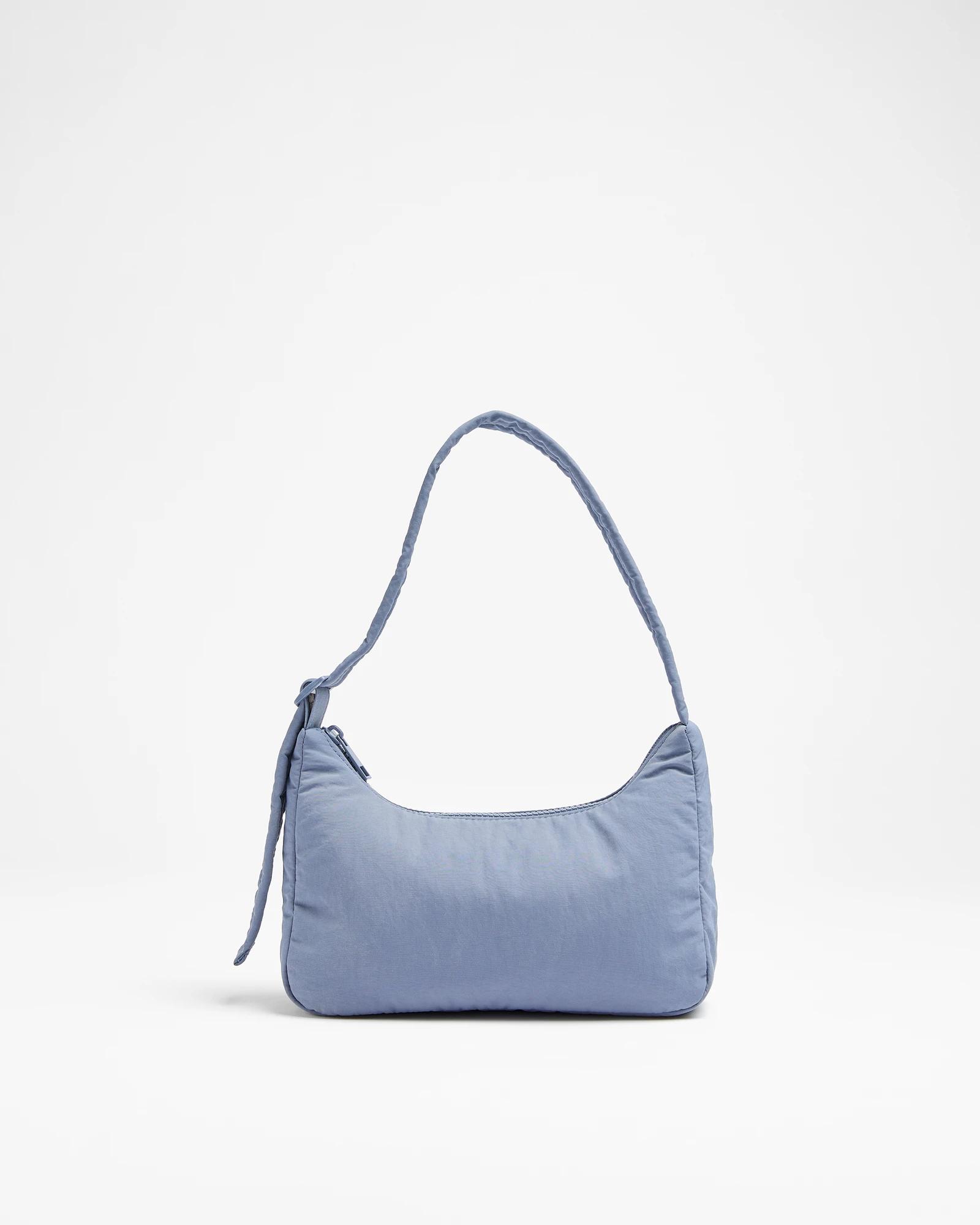 1 Target Woman Active Small Padded Shoulder Bag, Recycled Nylon, Adjustable Strap, Black FOLKSTONE, 1 of 2